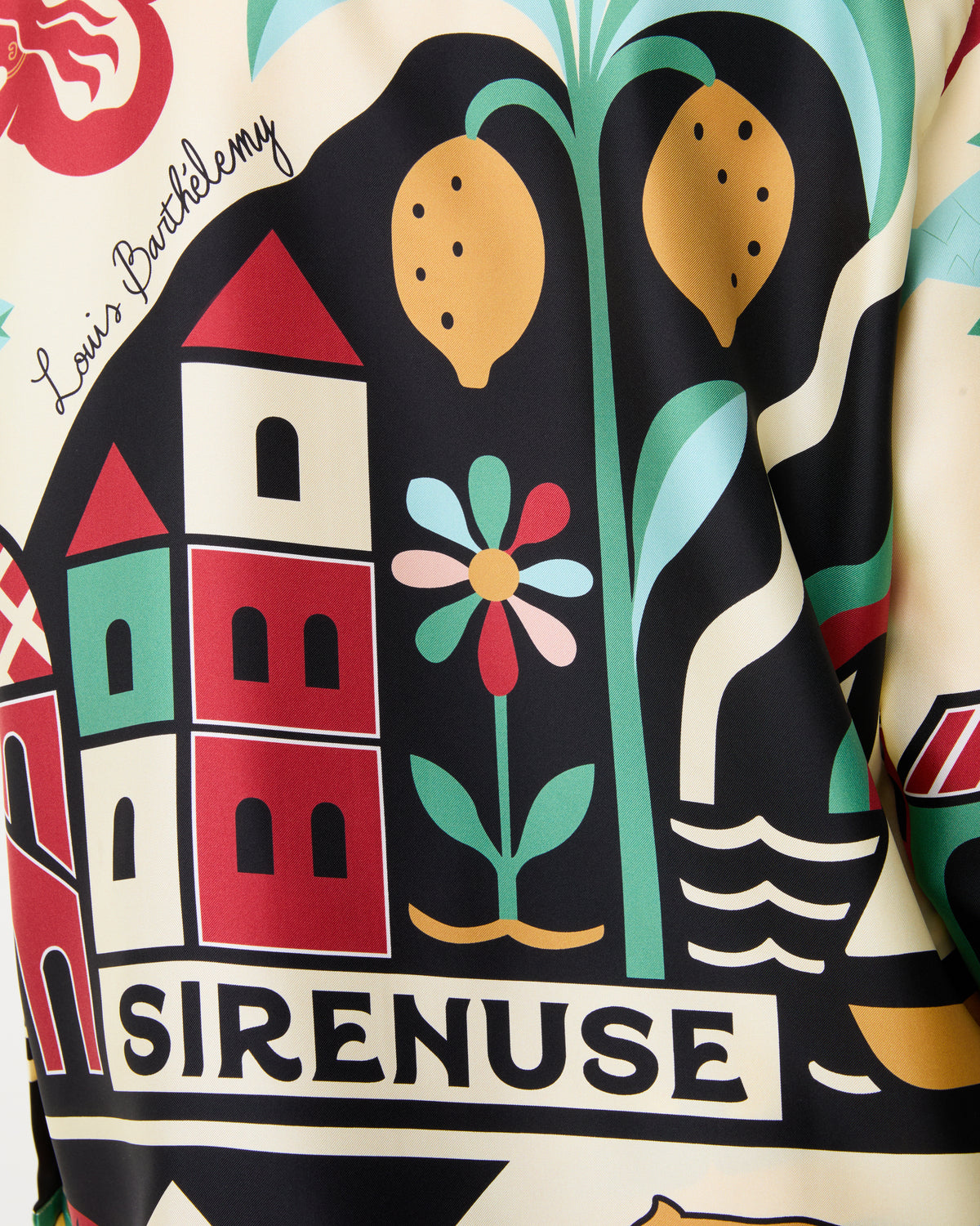 Kelsy Shirt in Louis Barthélemy Print