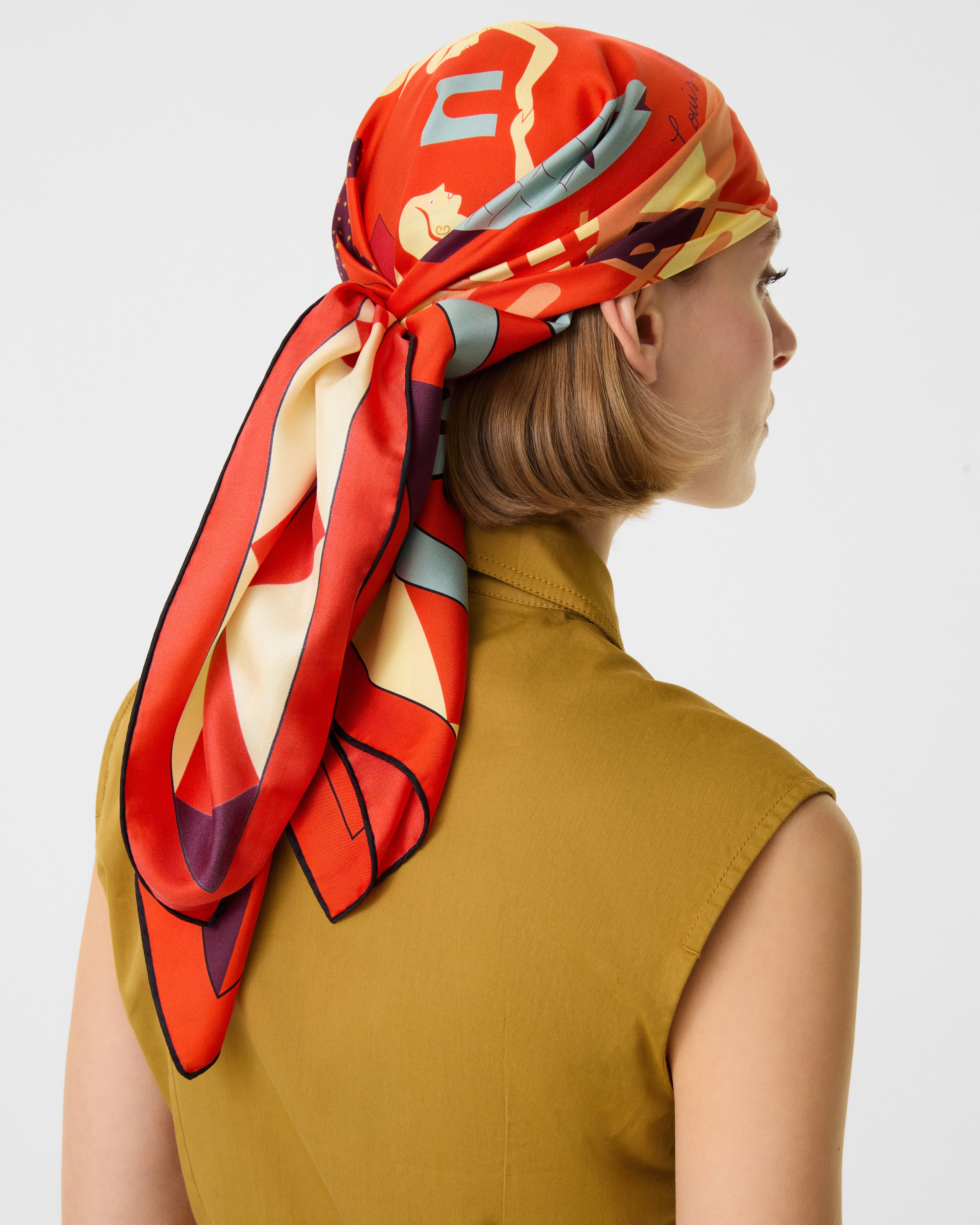 Foulard in Louis Barthélemy Print