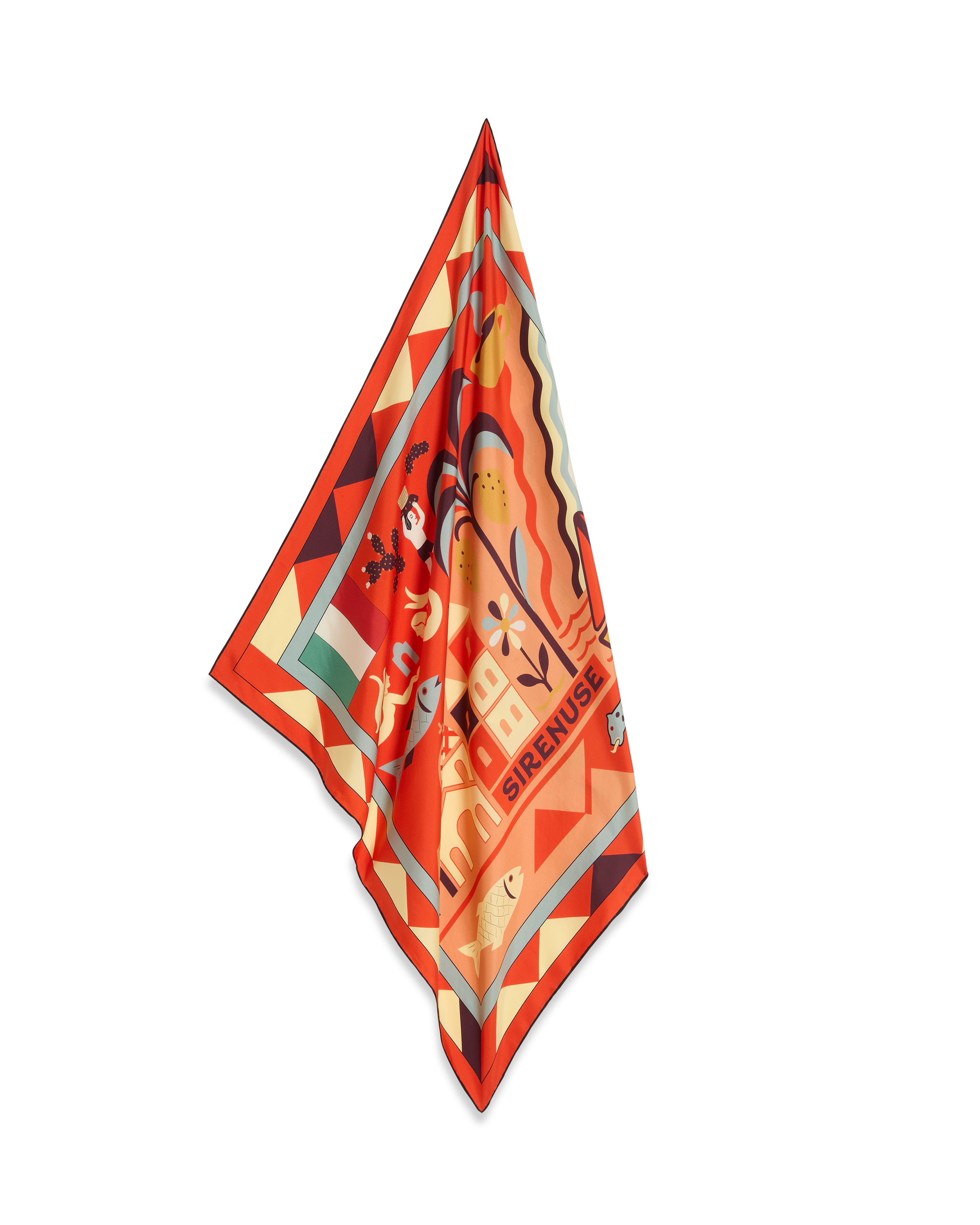 Foulard in Louis Barthélemy Print