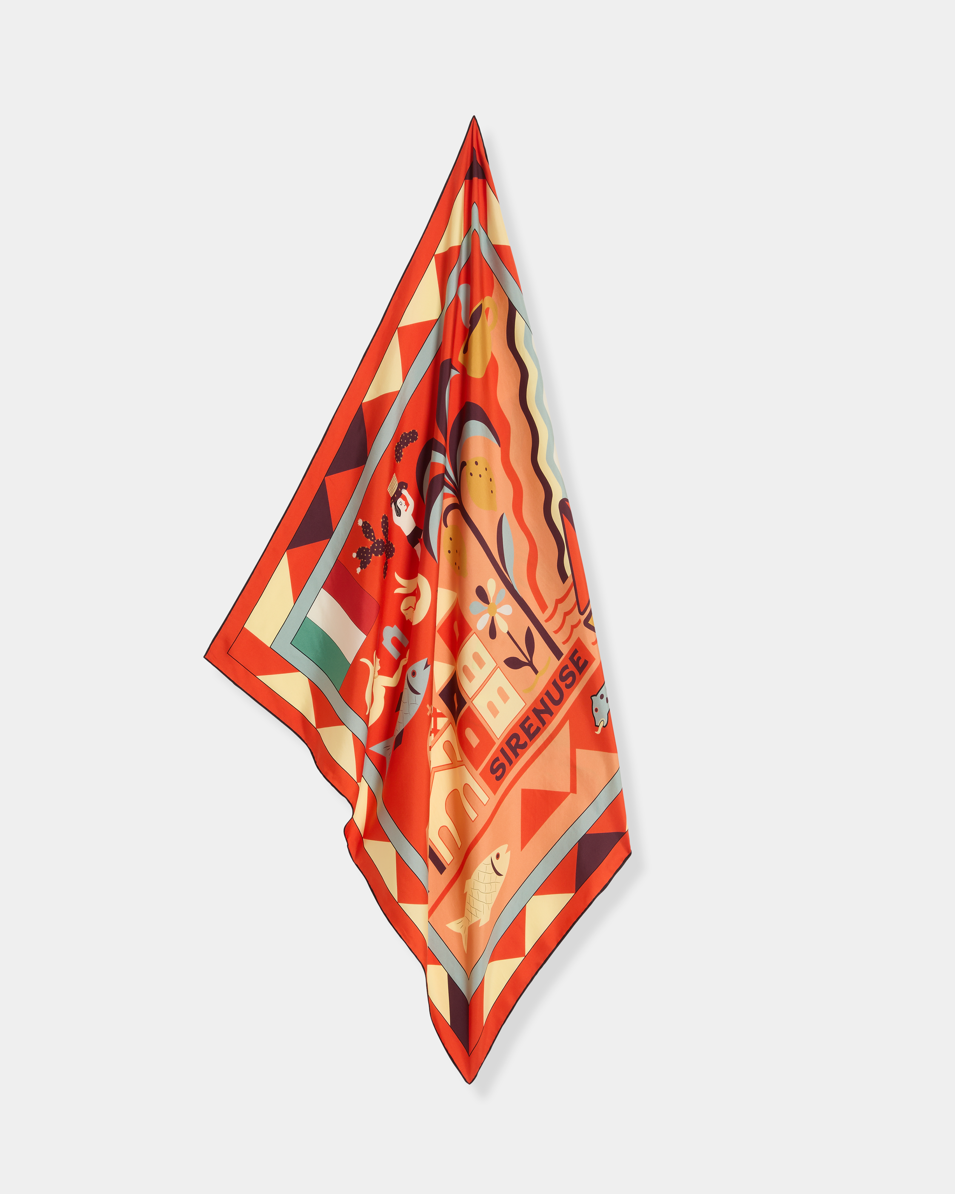 Foulard in Louis Barthélemy Print