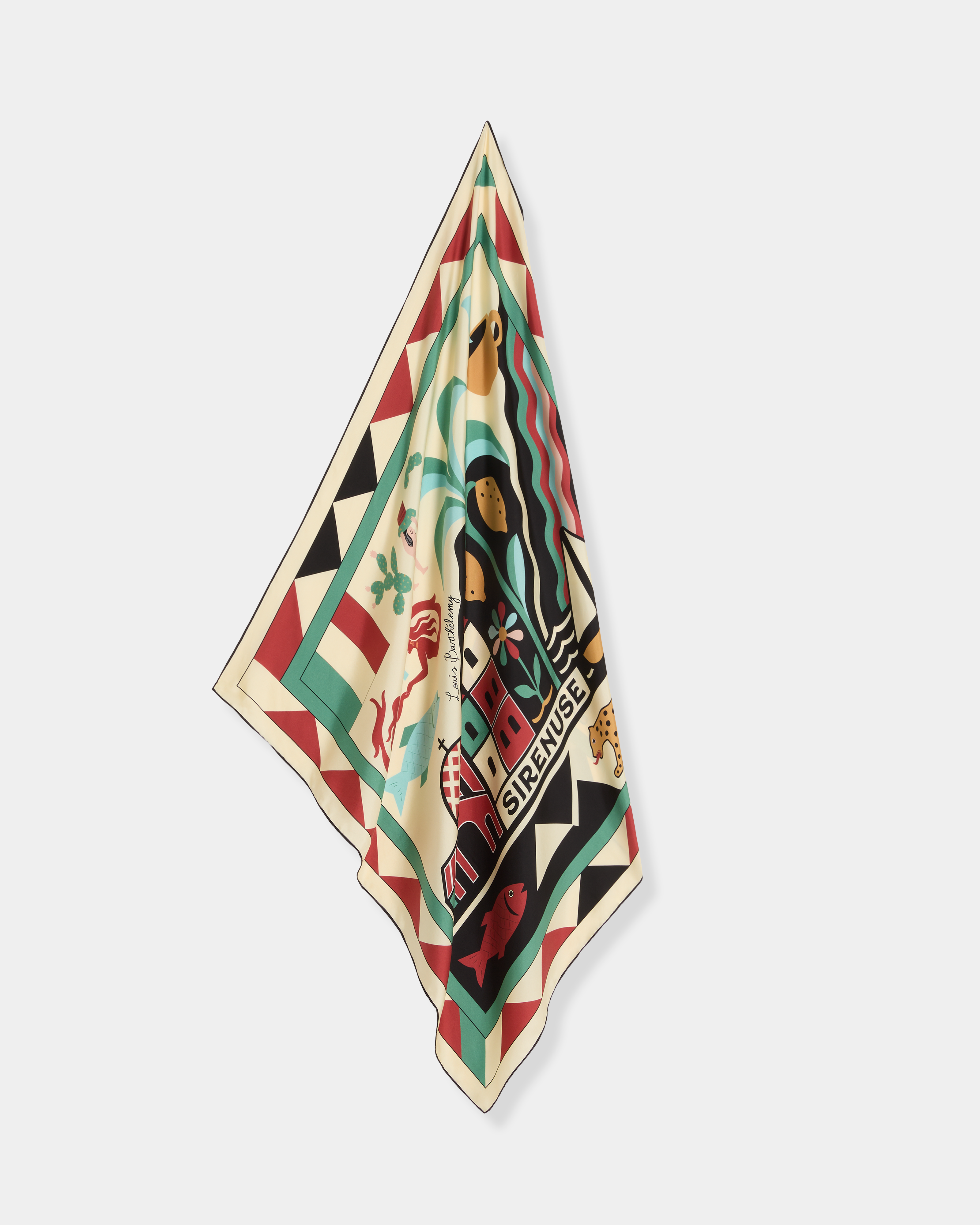 Foulard in Louis Barthélemy Print
