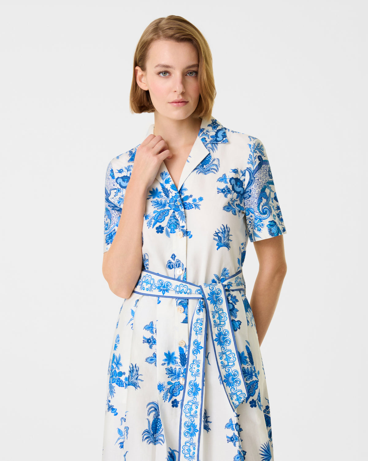 Claudia Dress in Chintz Print