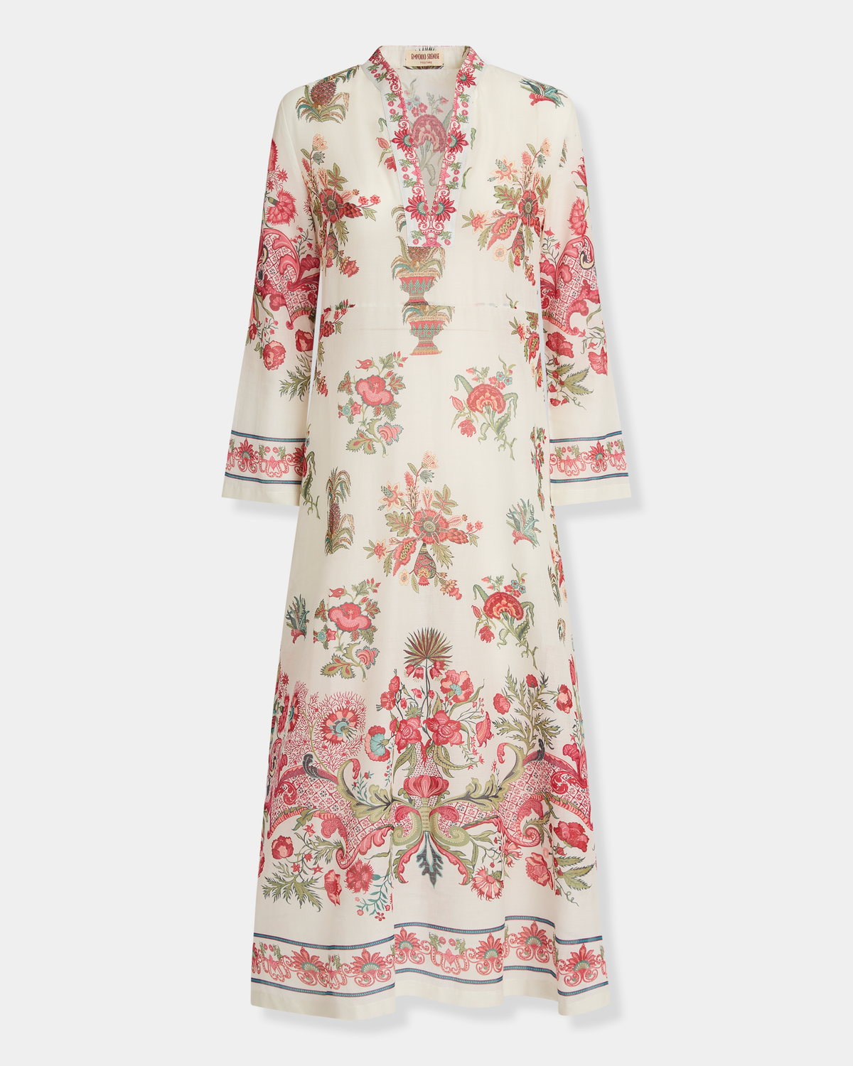 Giada Caftan in Chintz Print