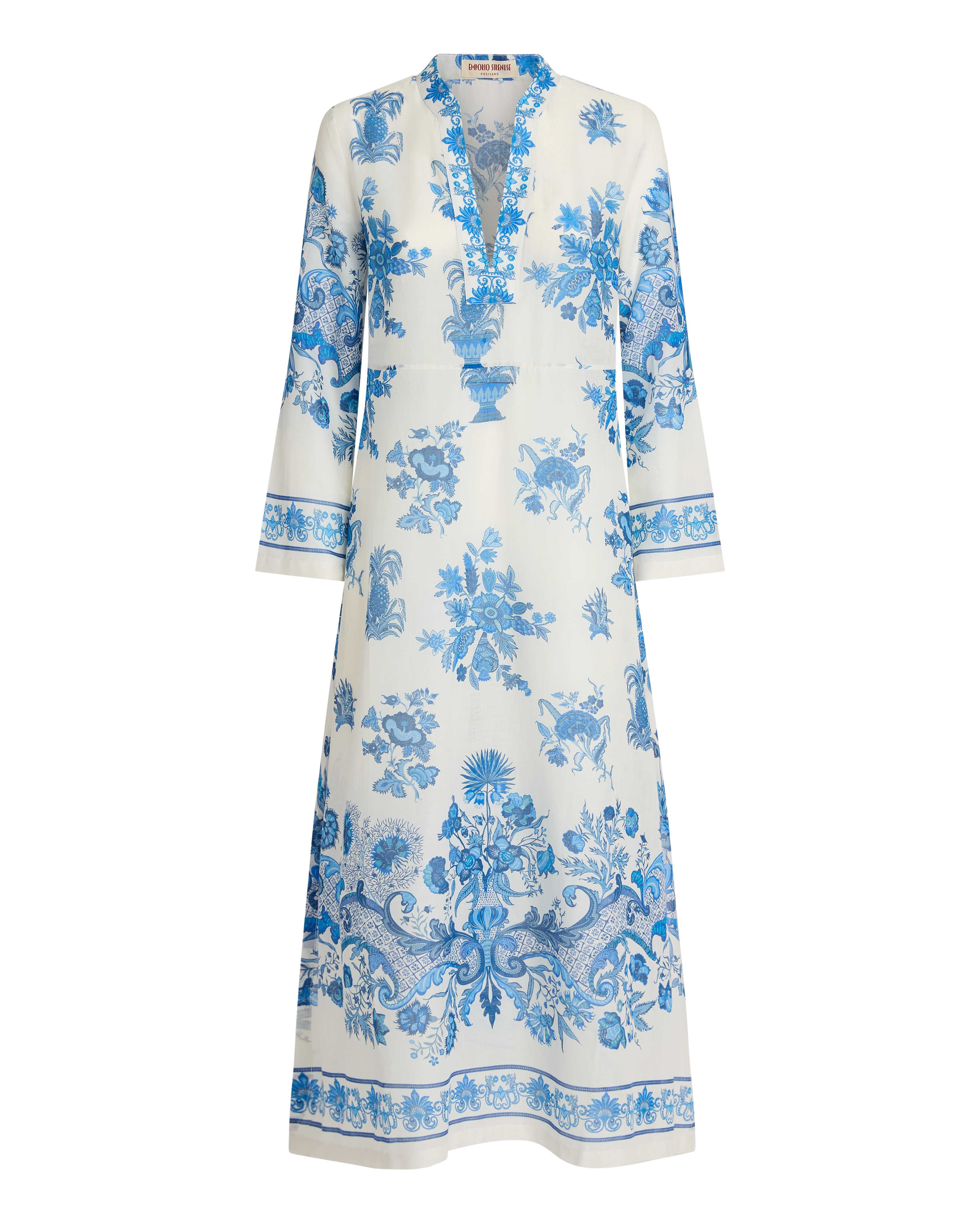 Giada Caftan in Chintz Print