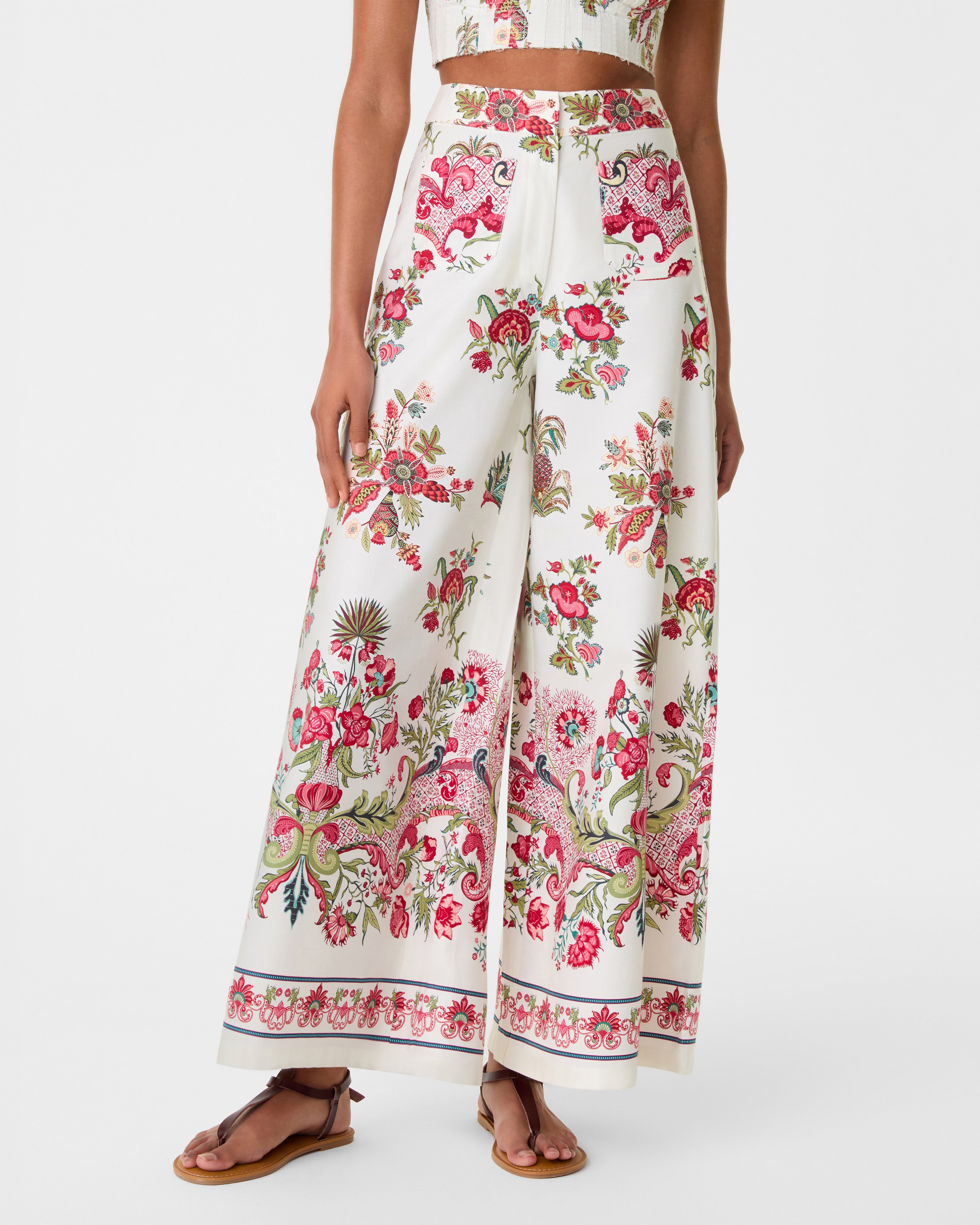 Adele Trousers in Chintz Print