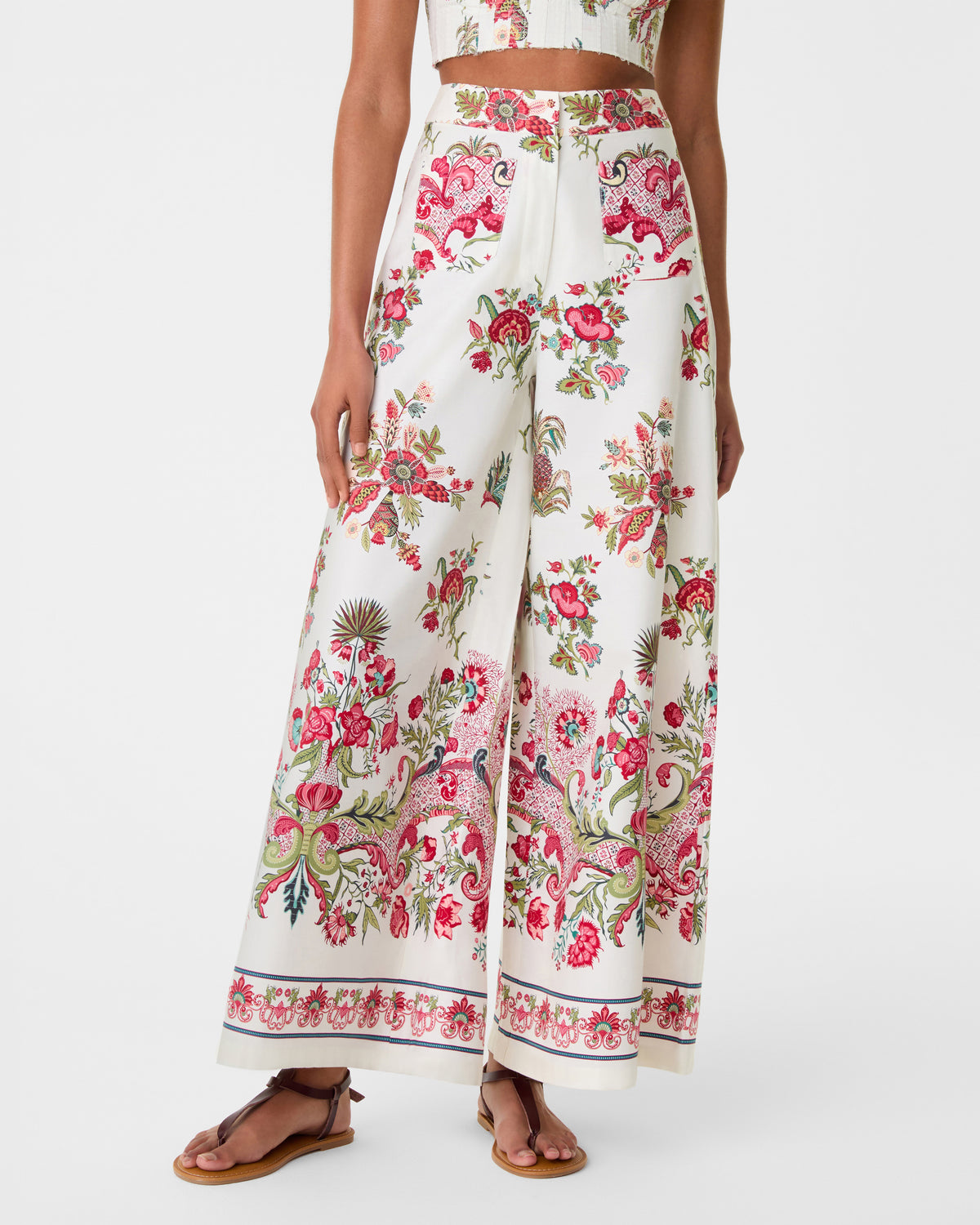 Adele Trousers in Chintz Print