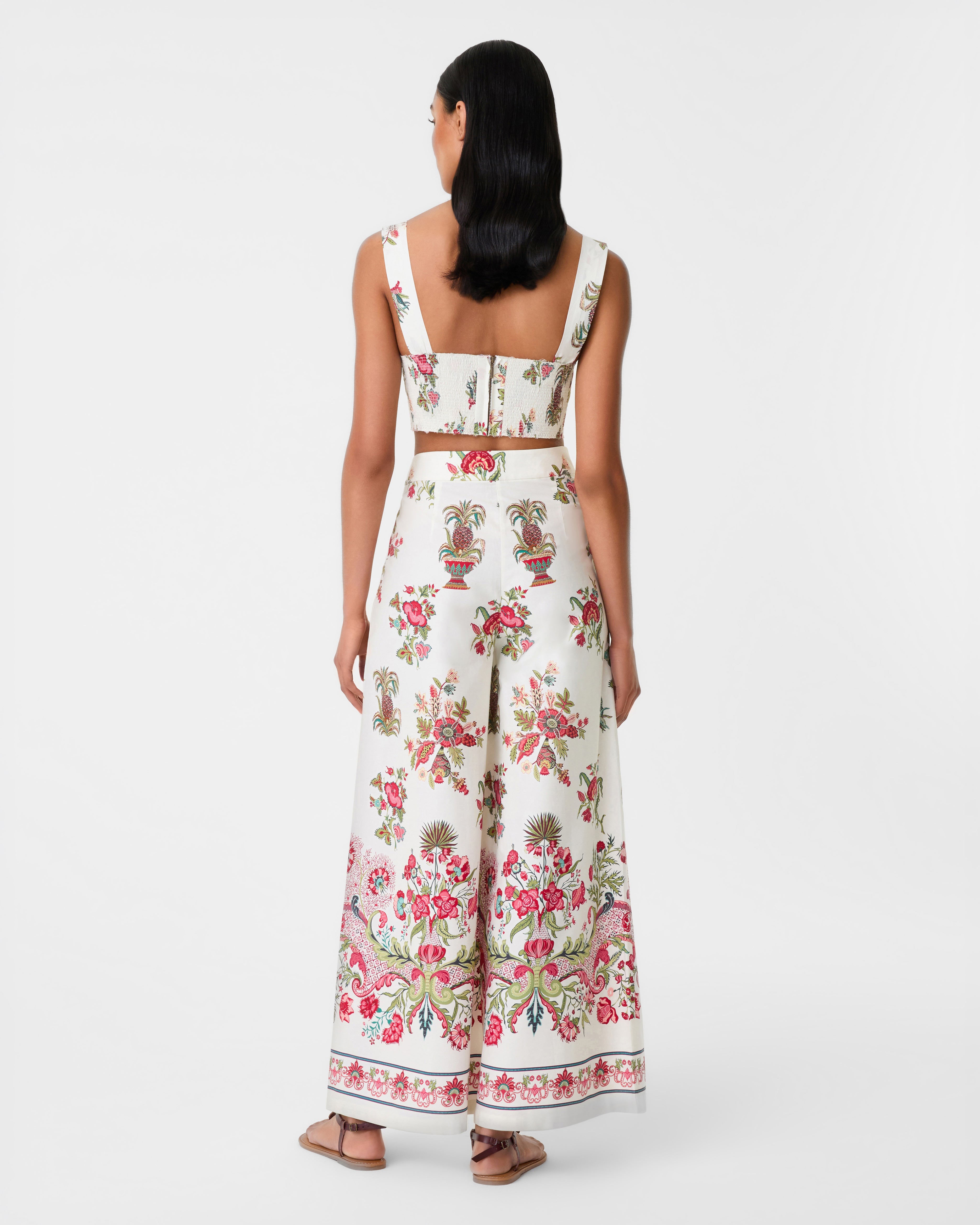 Adele Trousers in Chintz Print