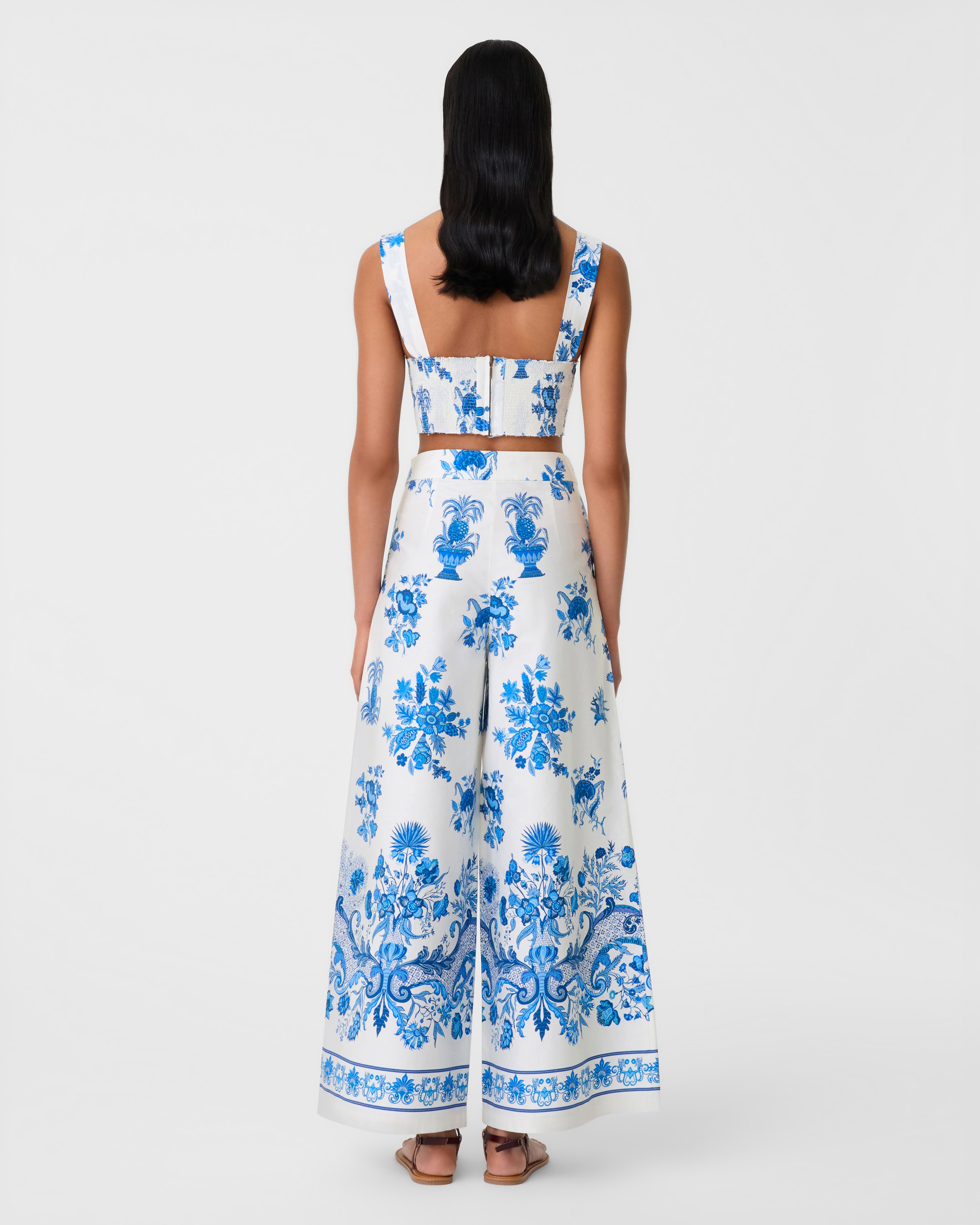 Adele Trousers in Chintz Print