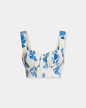 Dalia Top in Chintz Print