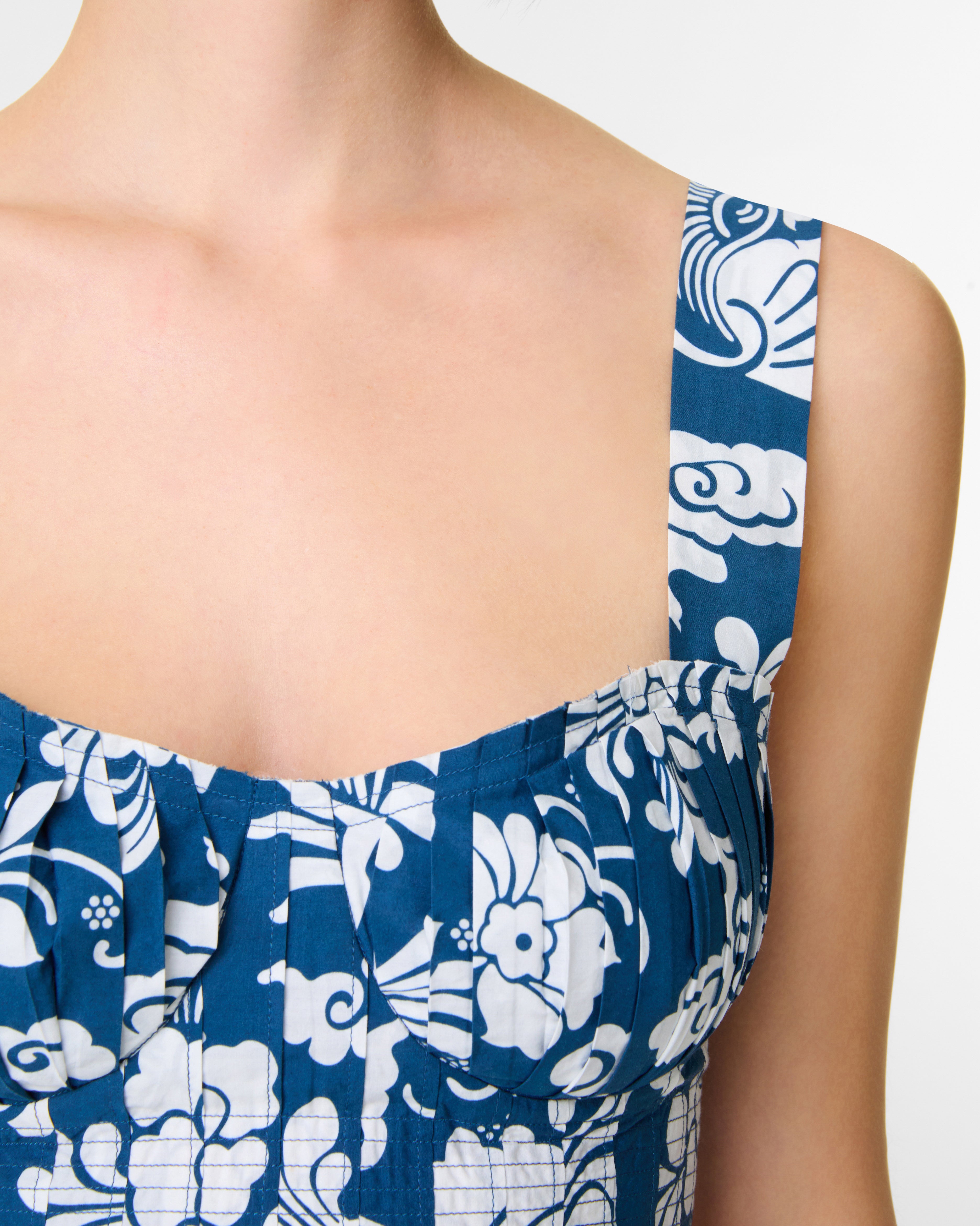 Dalia Top in Eastern Dream Print