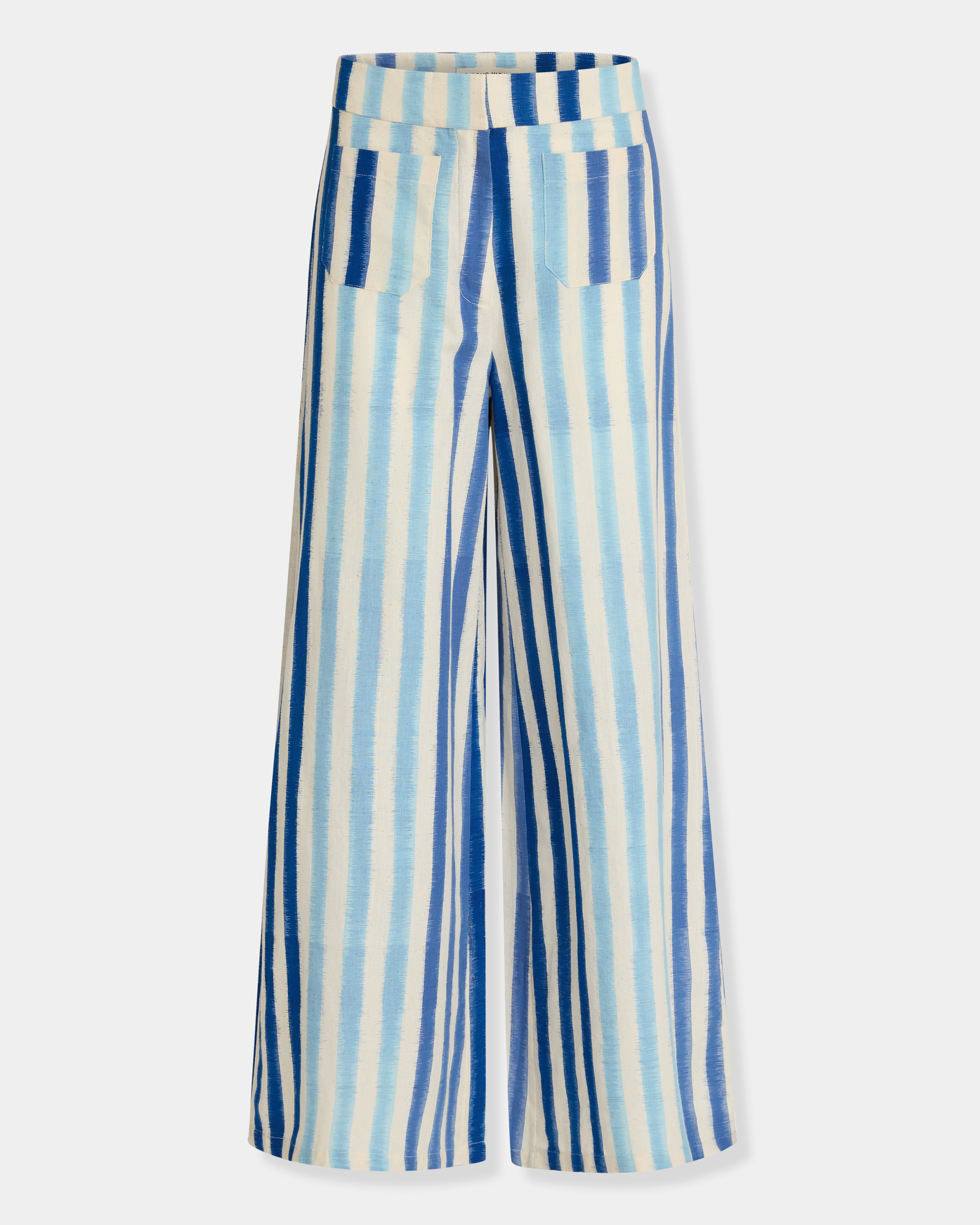 Adele Trousers in Ikat Stripes