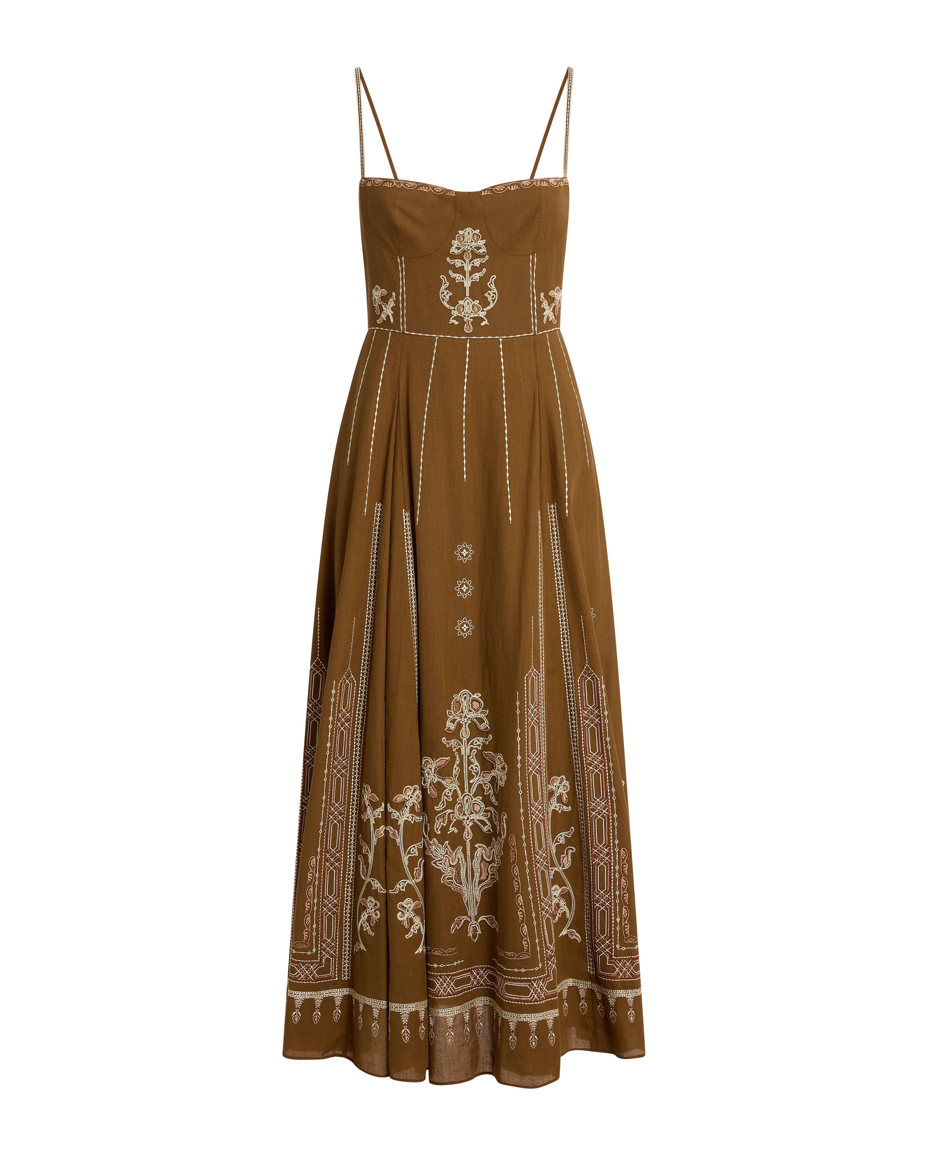Valya Dress with Lace Embroidery