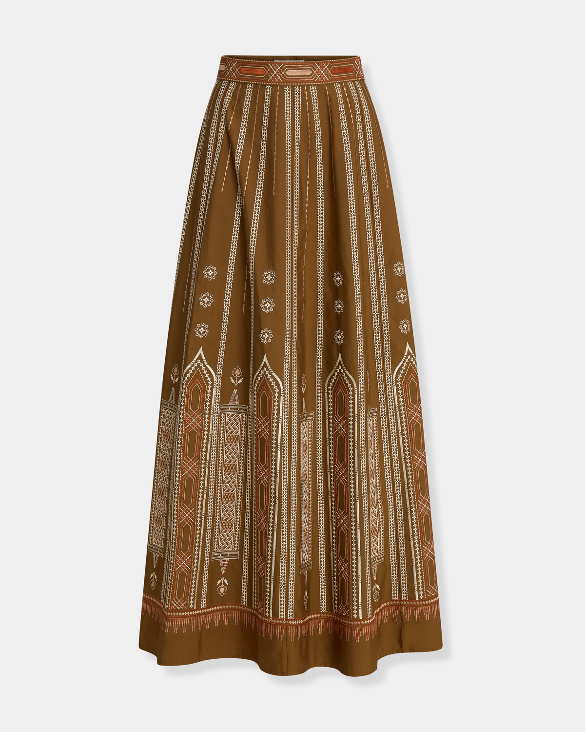 Camille Skirt with Lace Embroidery