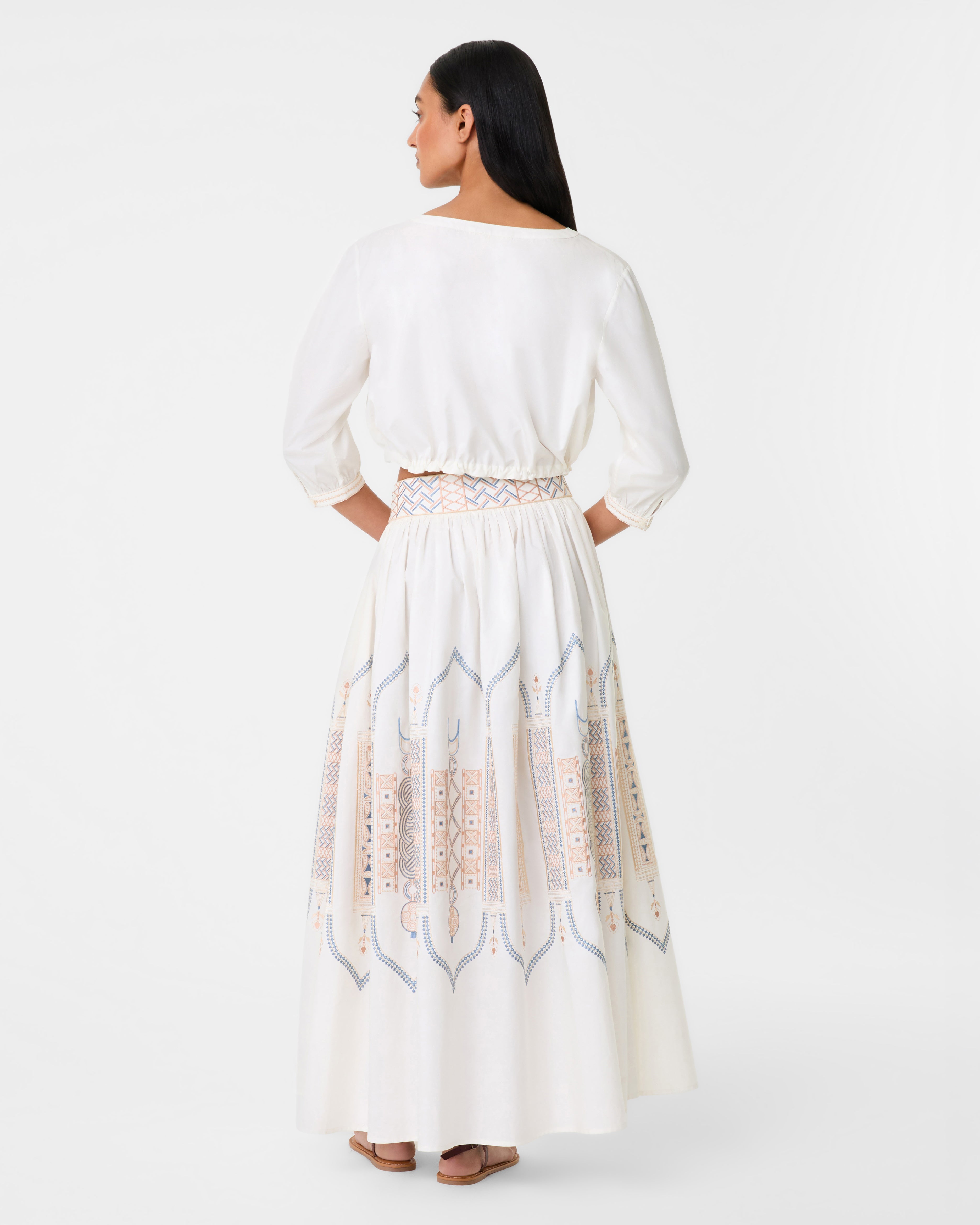 New Jinny Top with Lace Embroidery