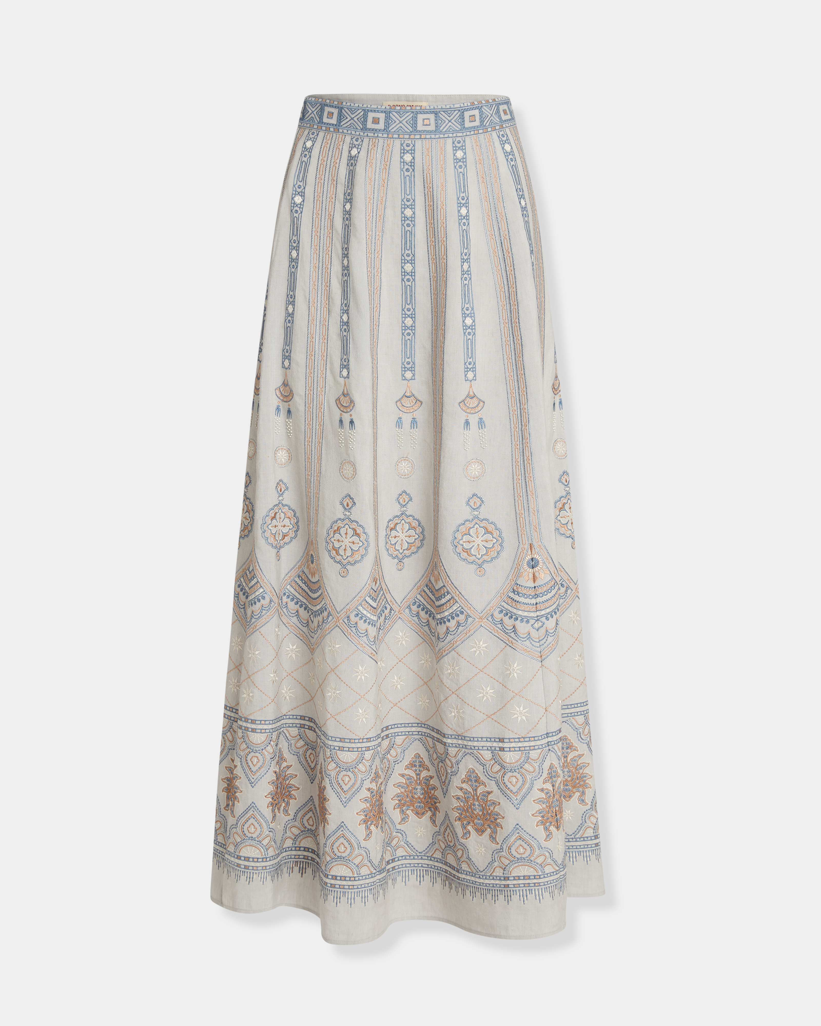 Camille Skirt with Meridiana Embroidery