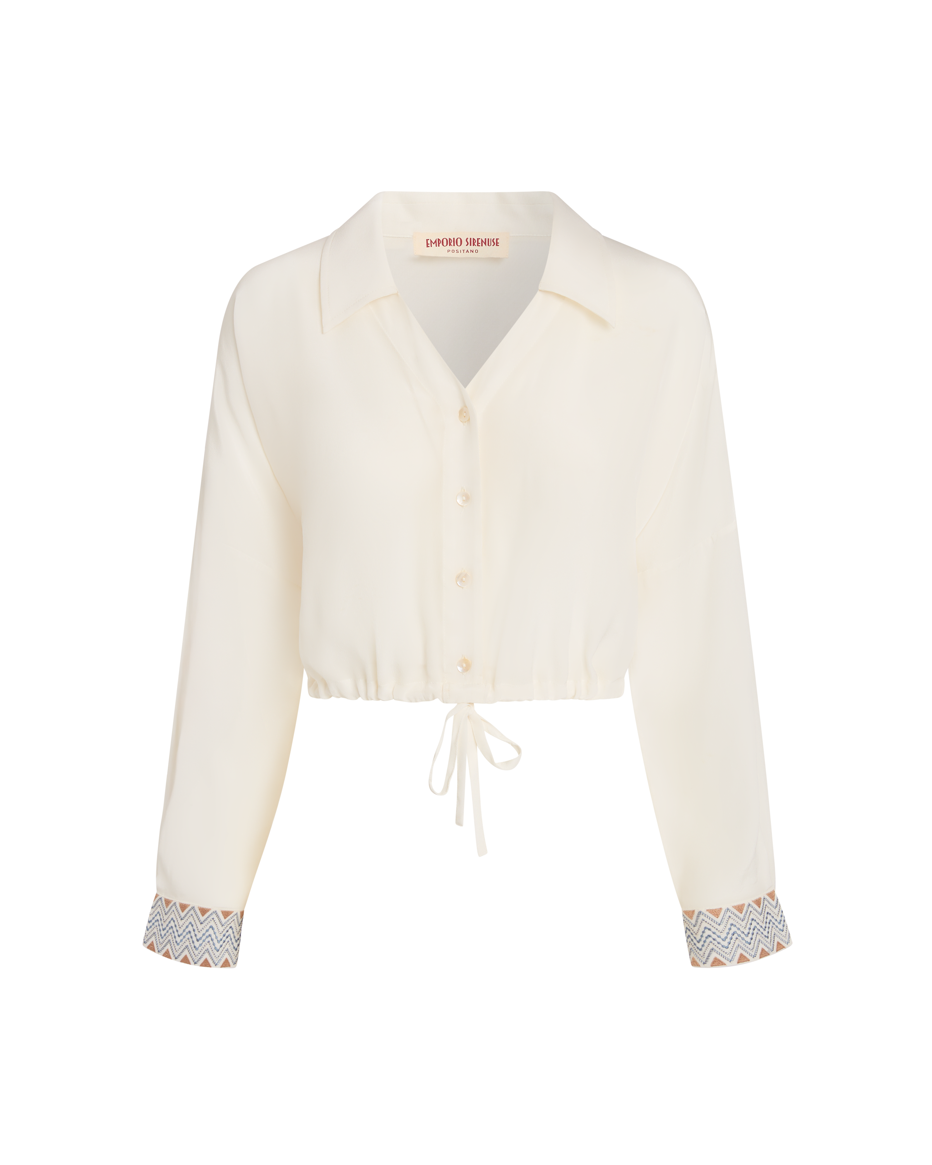 Minerva Top with Meridiana Embroidery