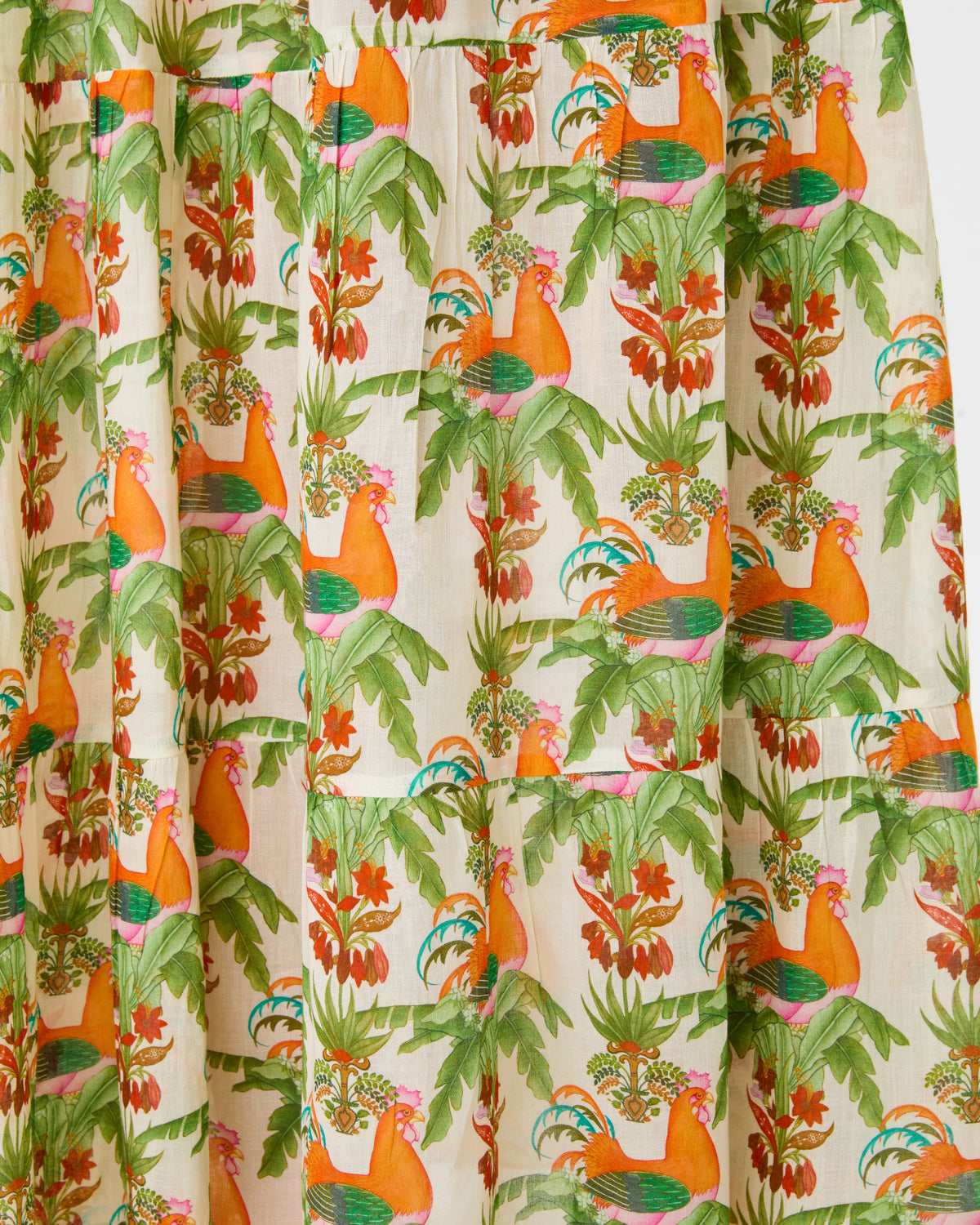 Alba Caftan in Midsummer Print