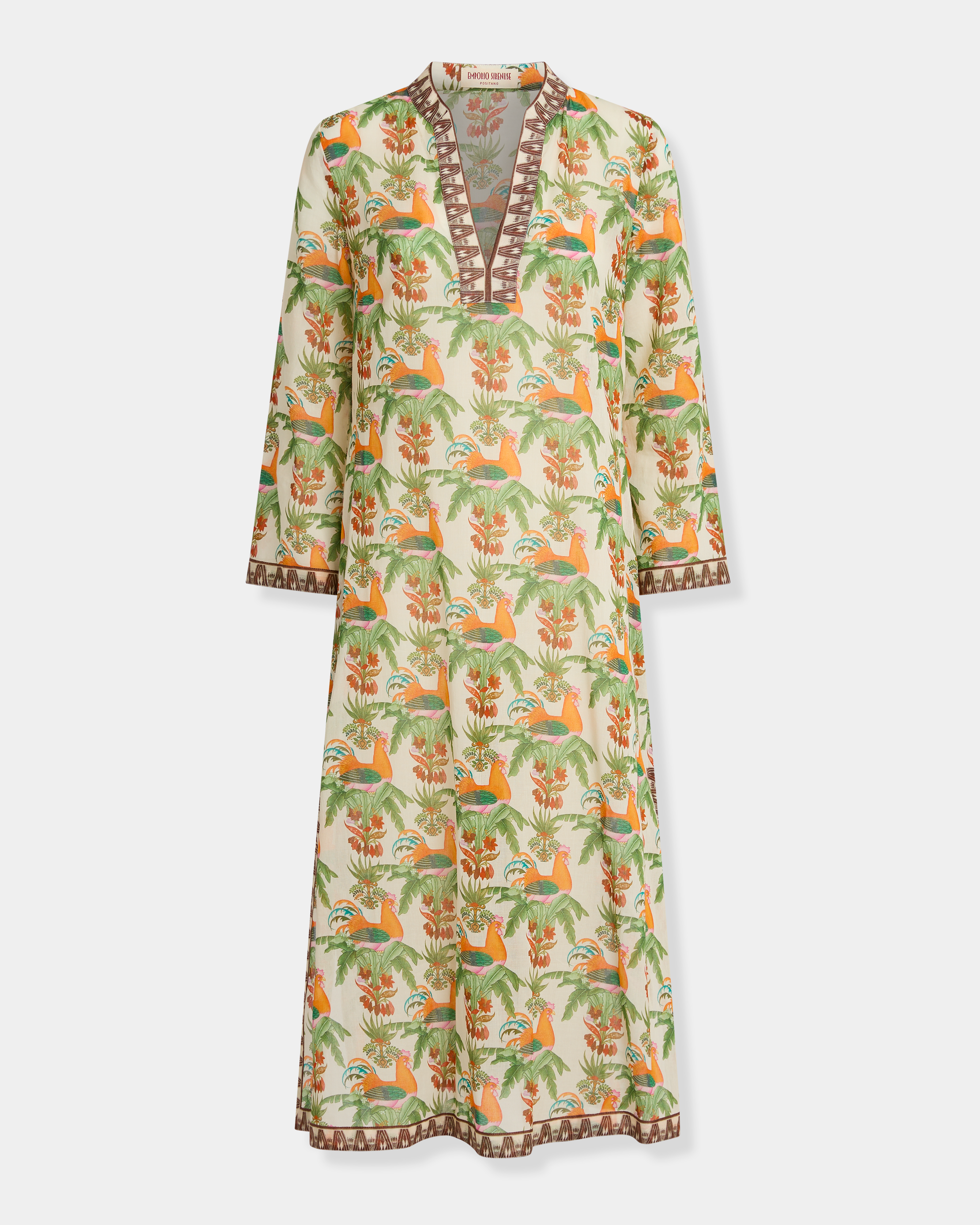 Giada Caftan in Midsummer Print