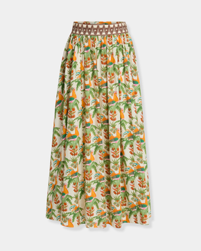 Ombretta Skirt in Midsummer Print