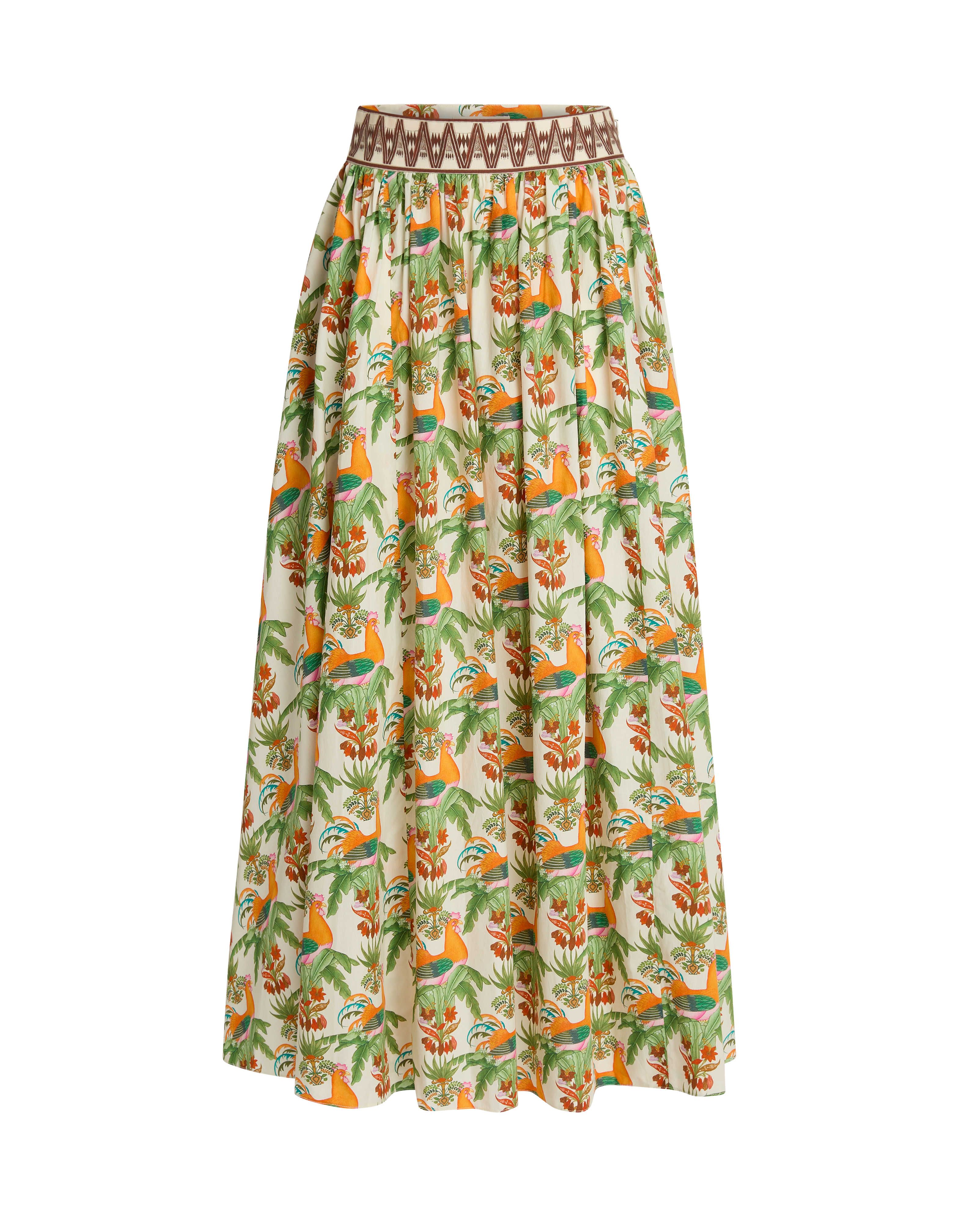 Ombretta Skirt in Midsummer Print