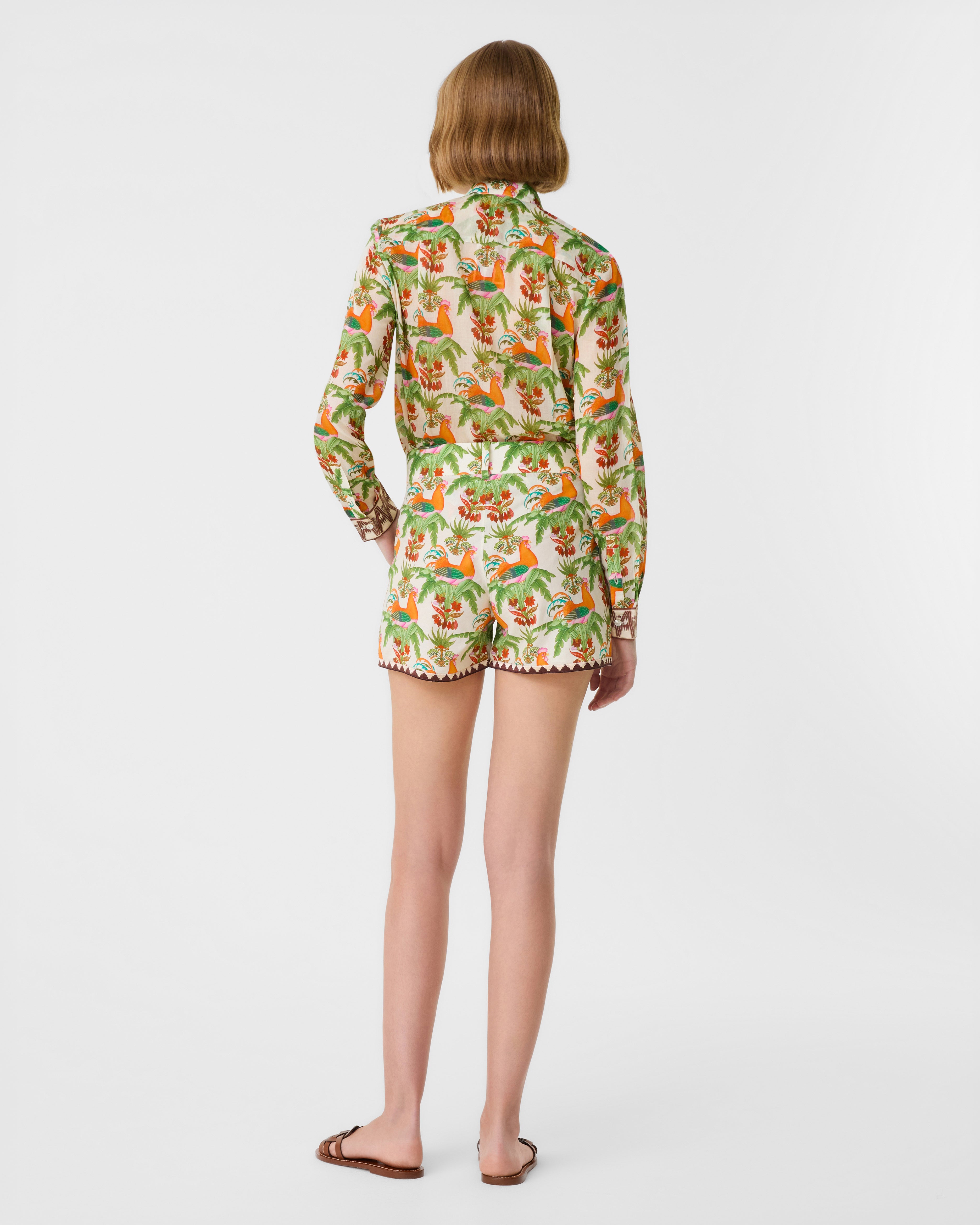 Shorts in Midsummer Print