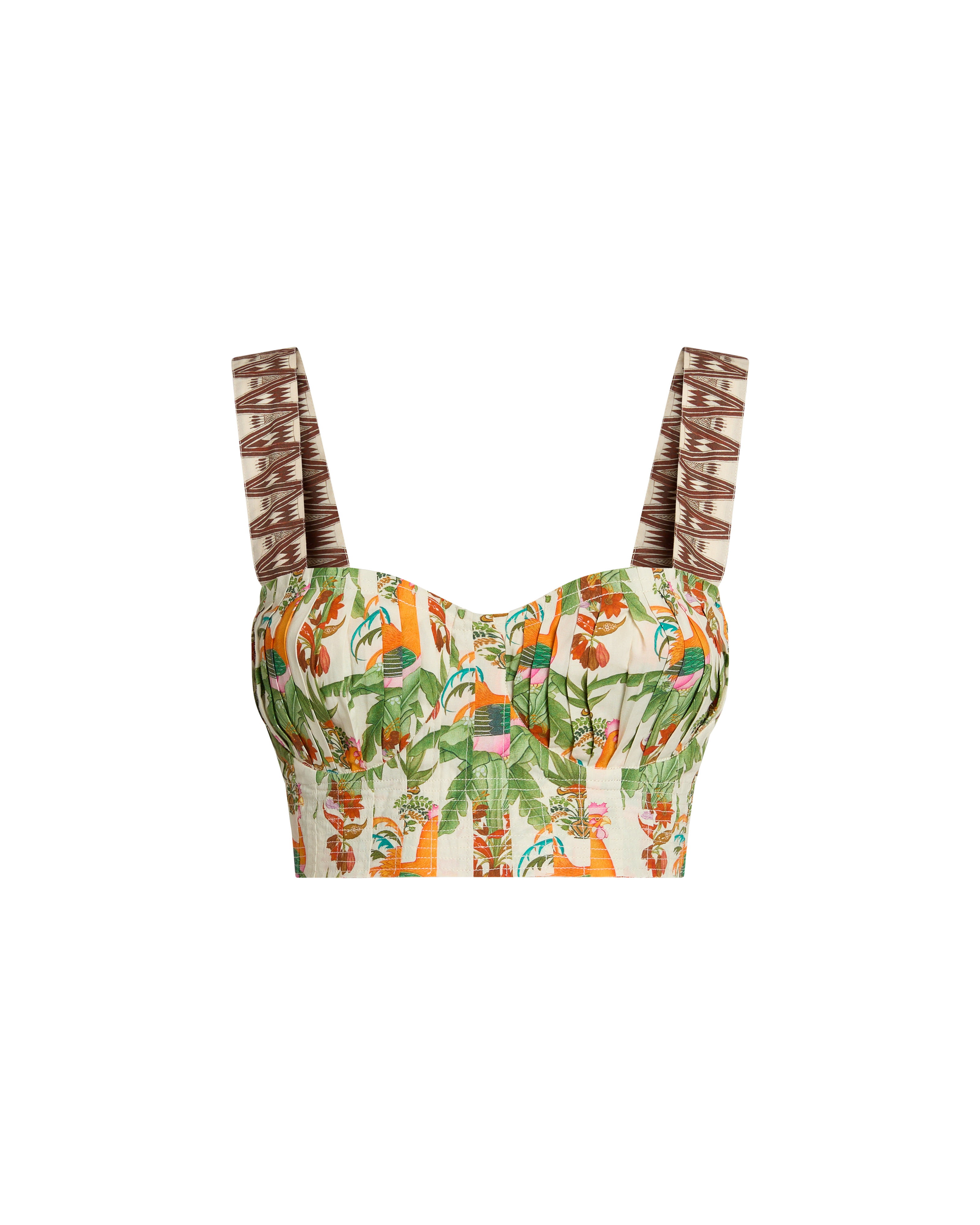Dalia Top in Midsummer Print