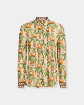 Chiara Shirt in Midsummer Print