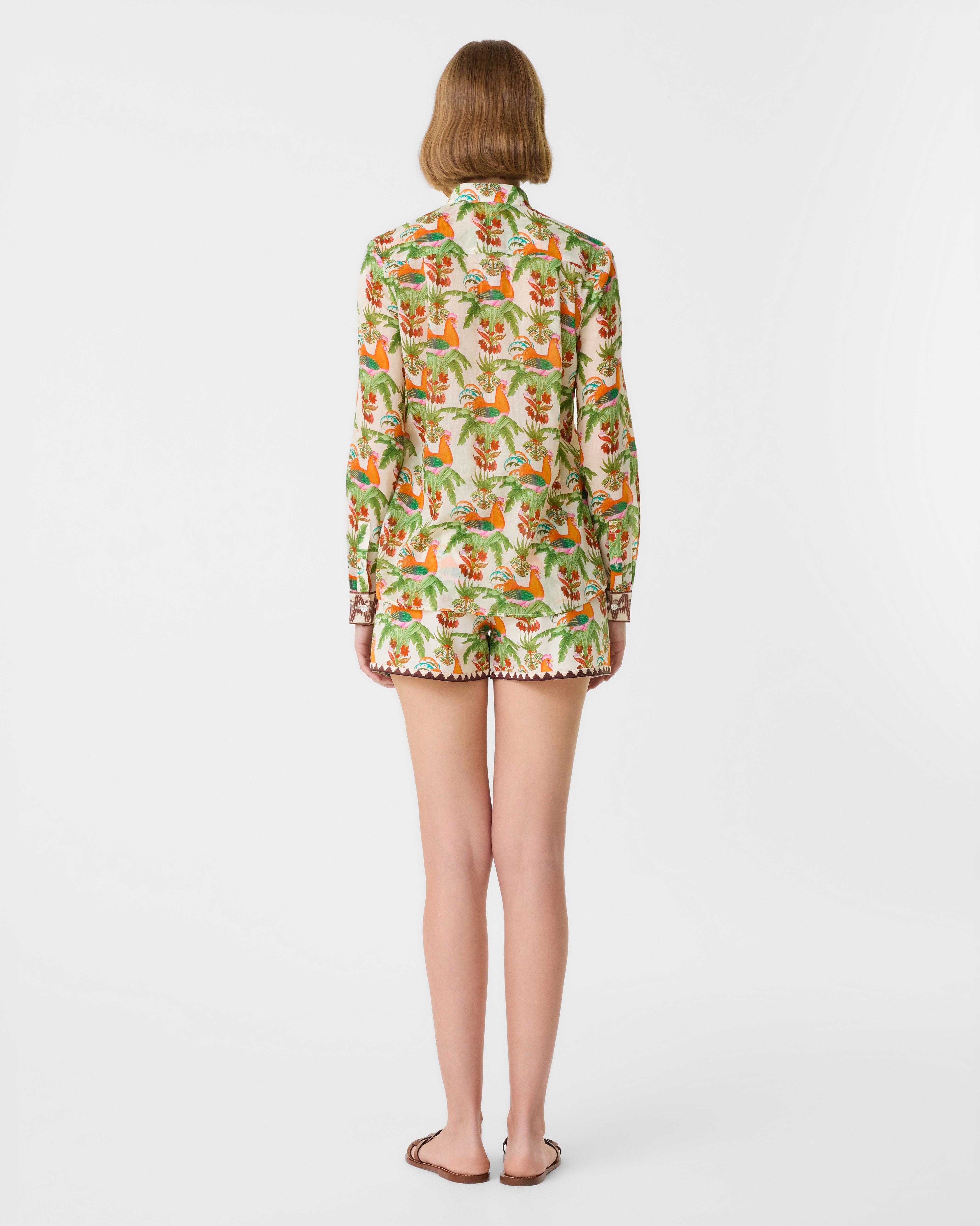 Chiara Shirt in Midsummer Print