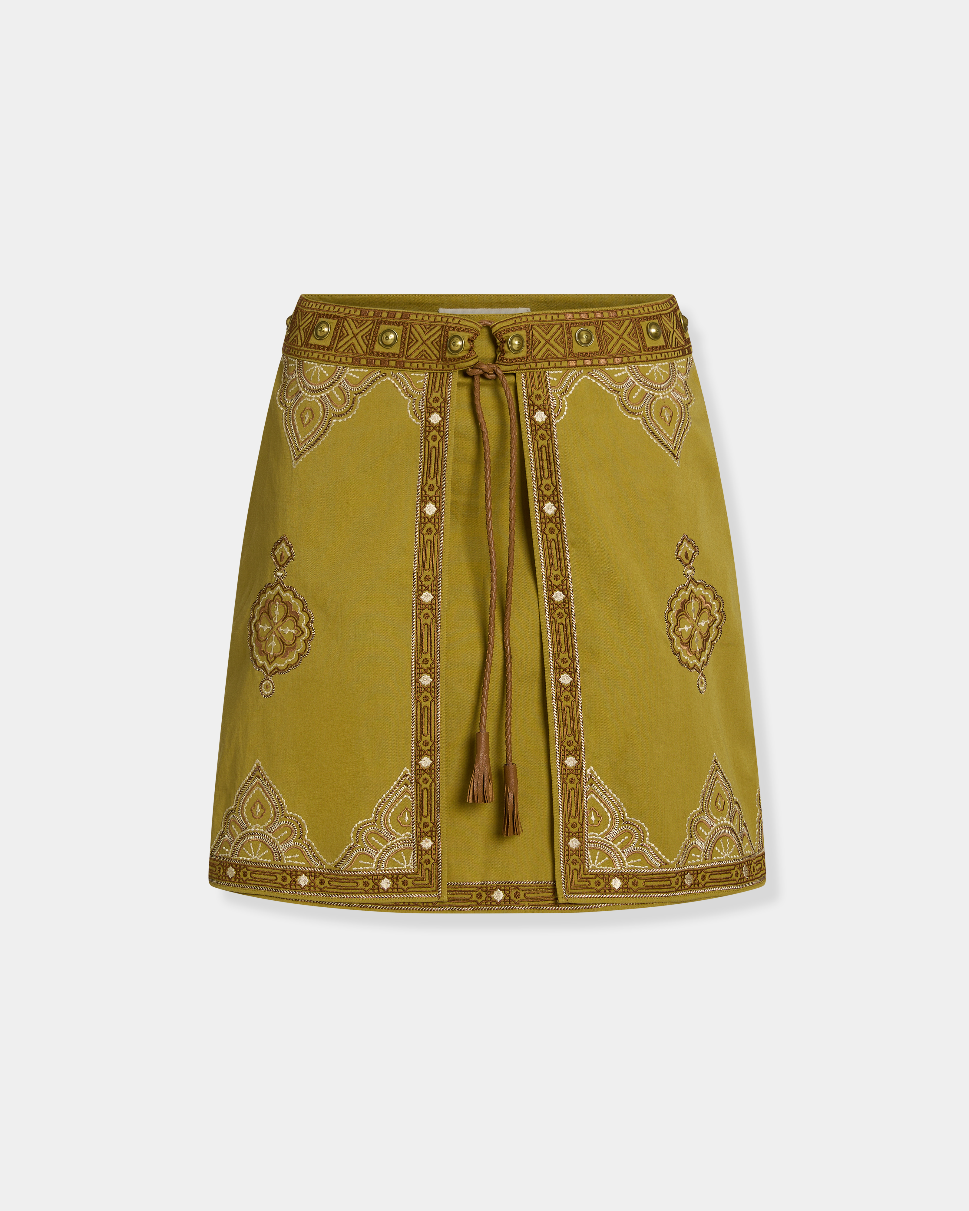 Asia Skirt with Mojave Embroidery