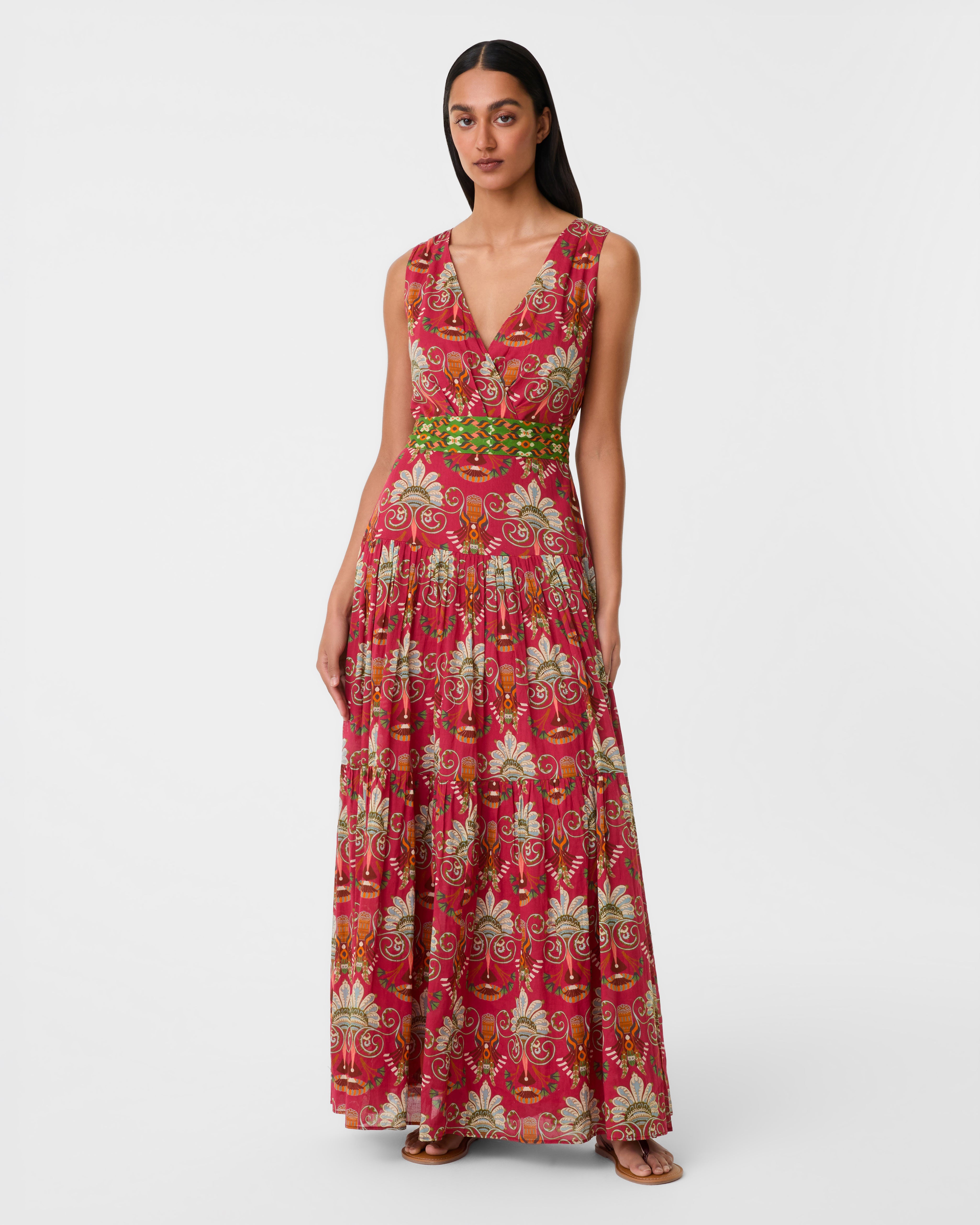 Antheia Dress in River Valley Print