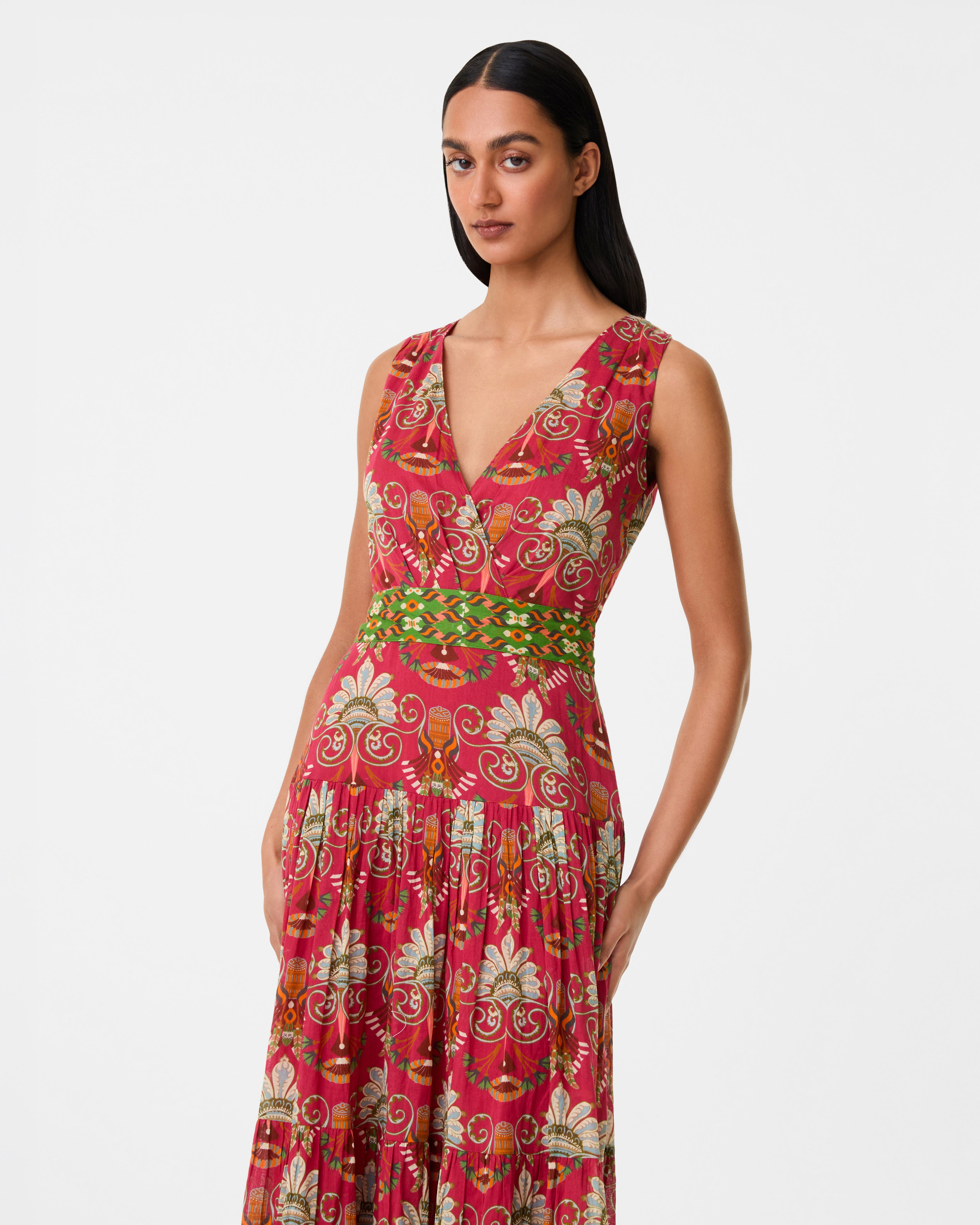 Antheia Dress in River Valley Print