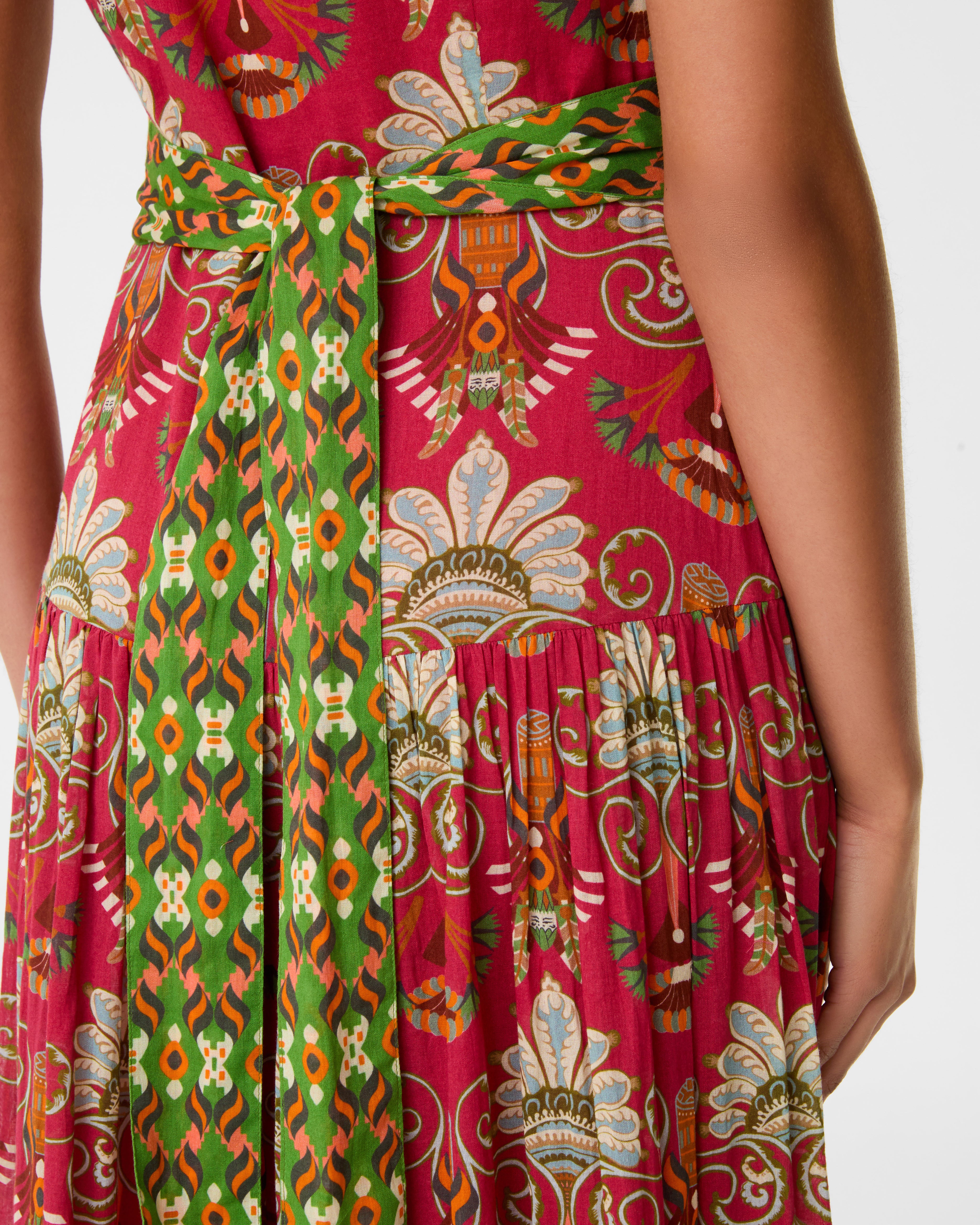Antheia Dress in River Valley Print