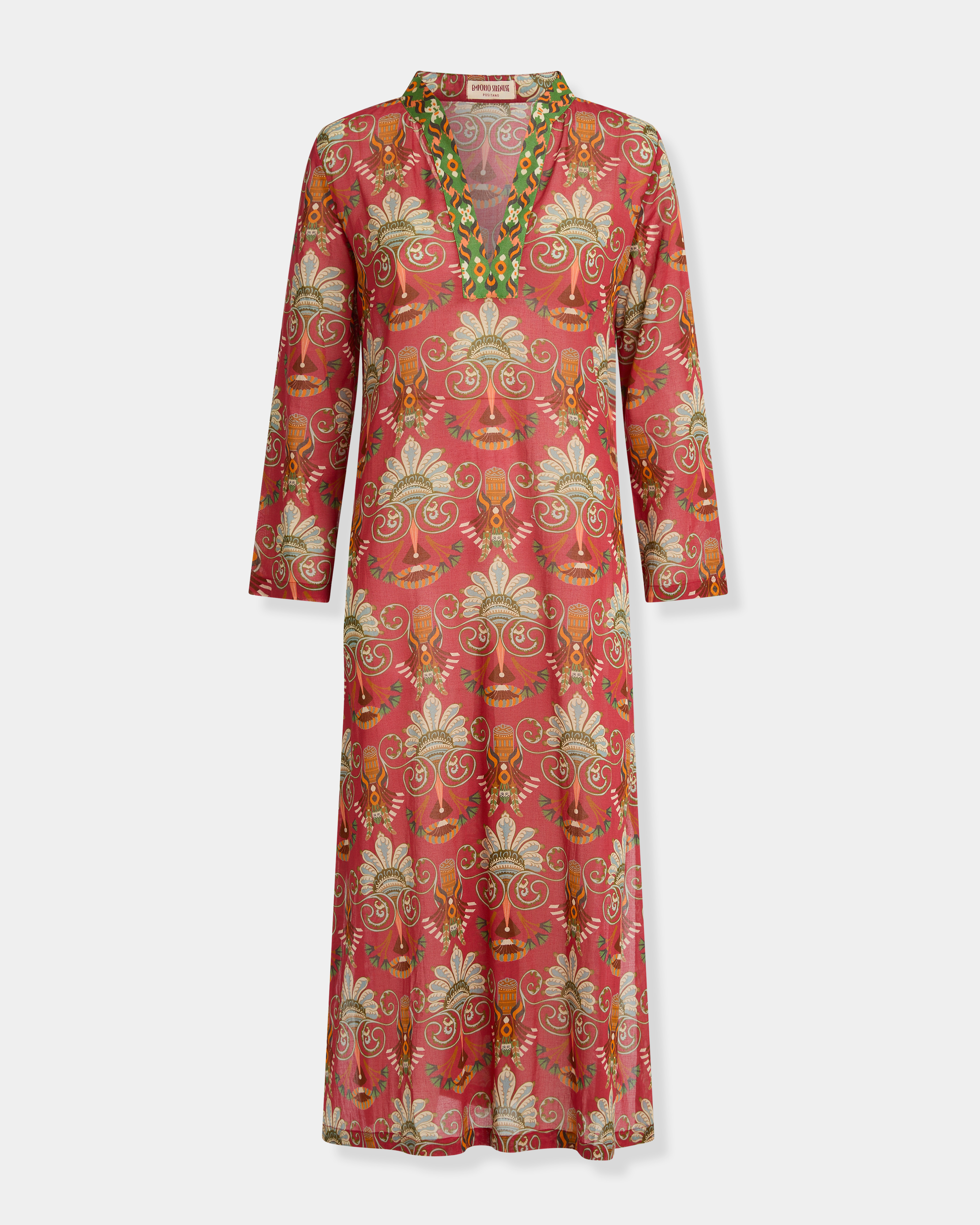 Giada Caftan in River Valley Print