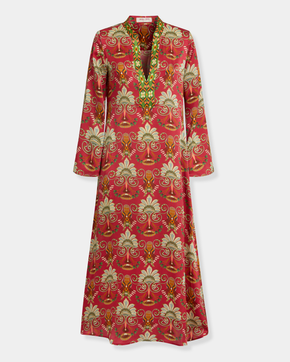 Jenna Caftan in River Valley Print