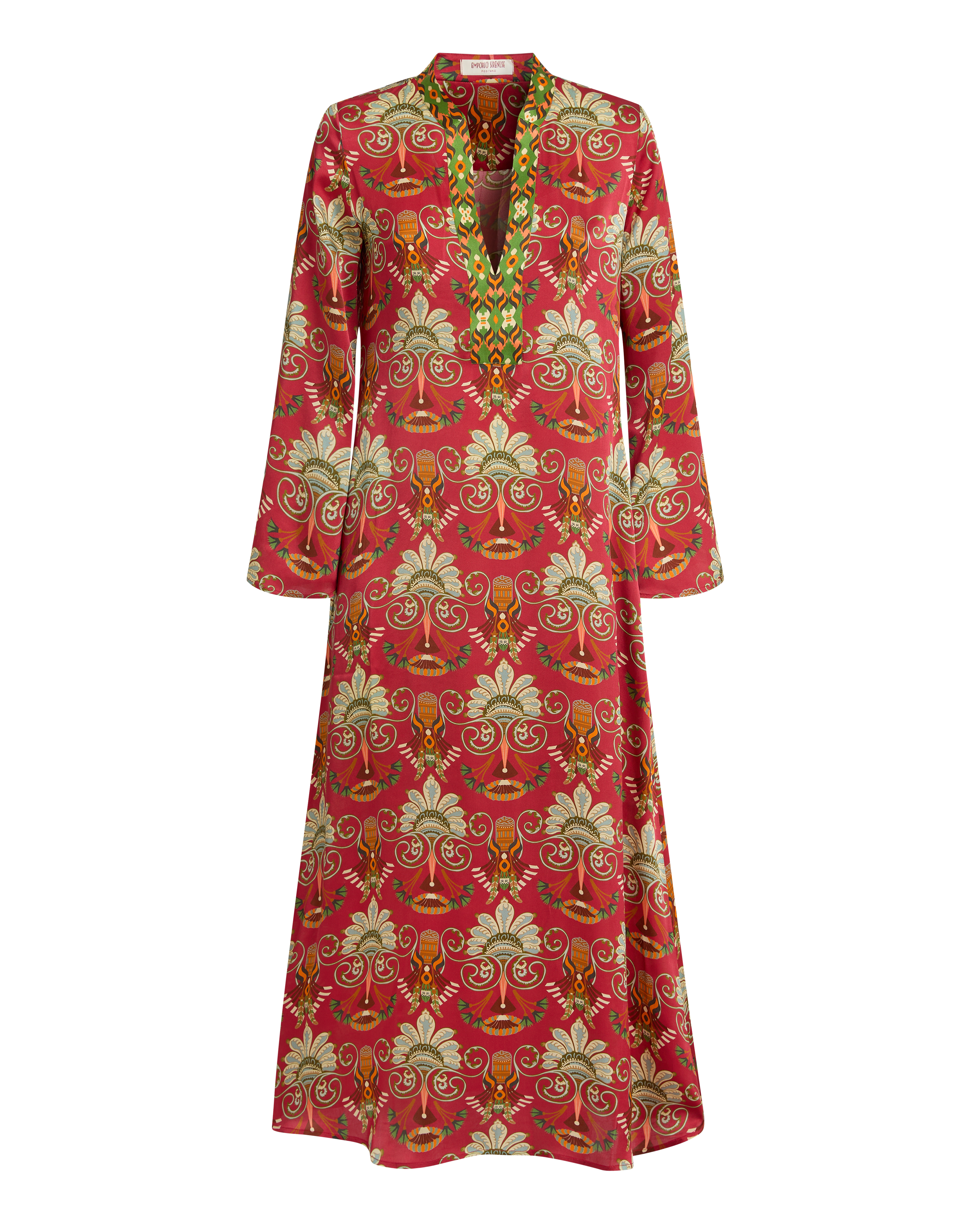 Jenna Caftan in River Valley Print