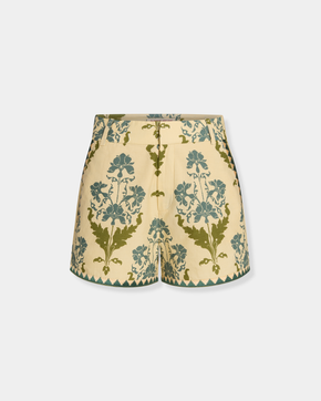Shorts in Three Flowers Print