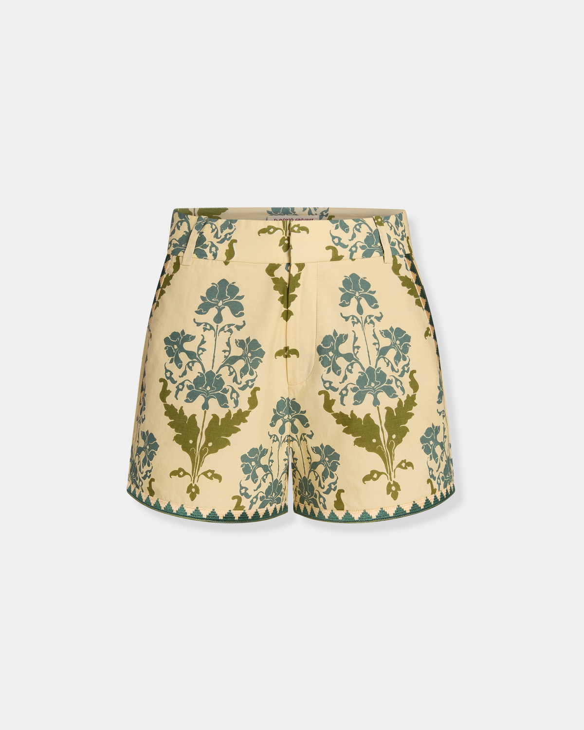Shorts in Three Flowers Print