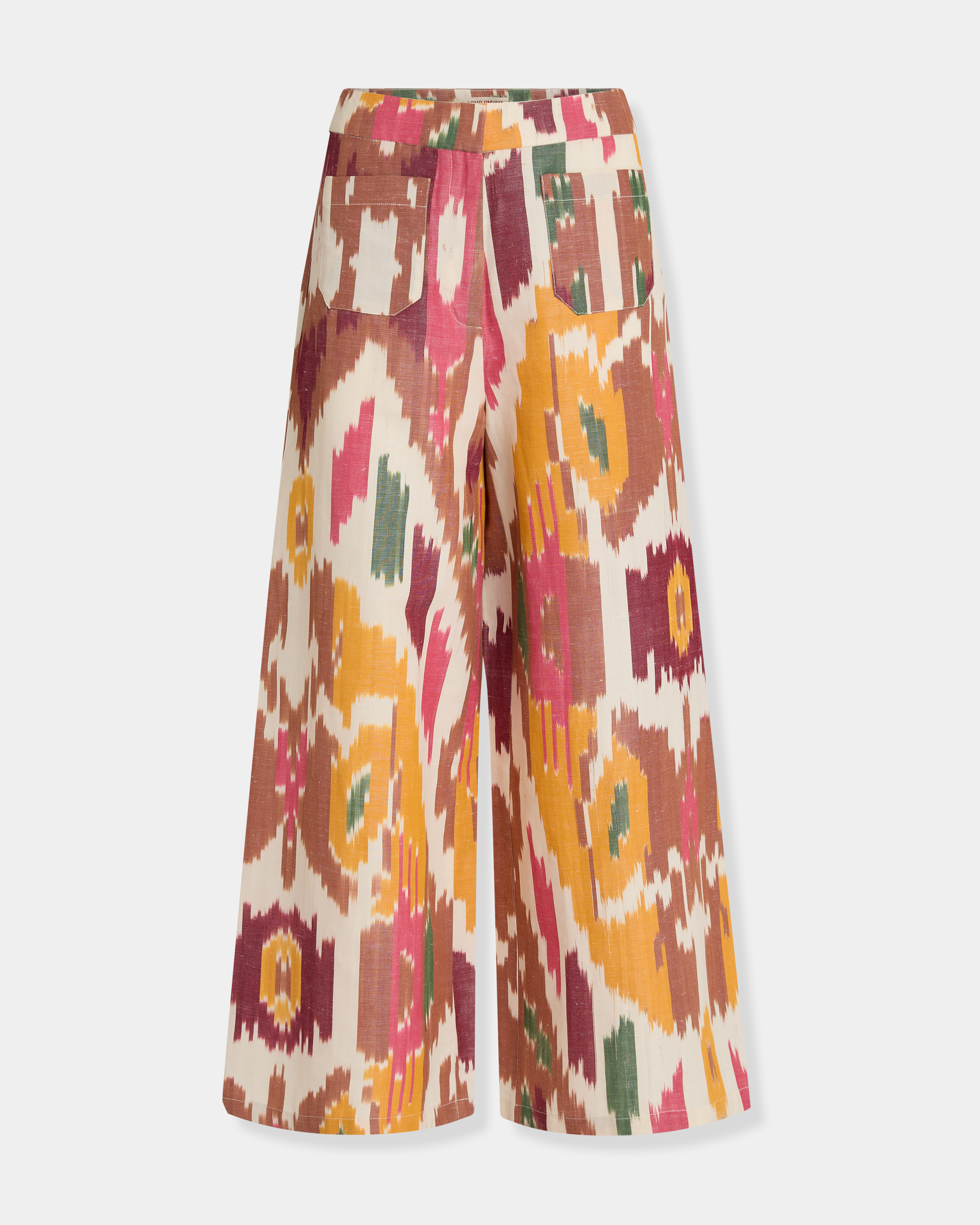Adele Trousers in Watercolor Ikat