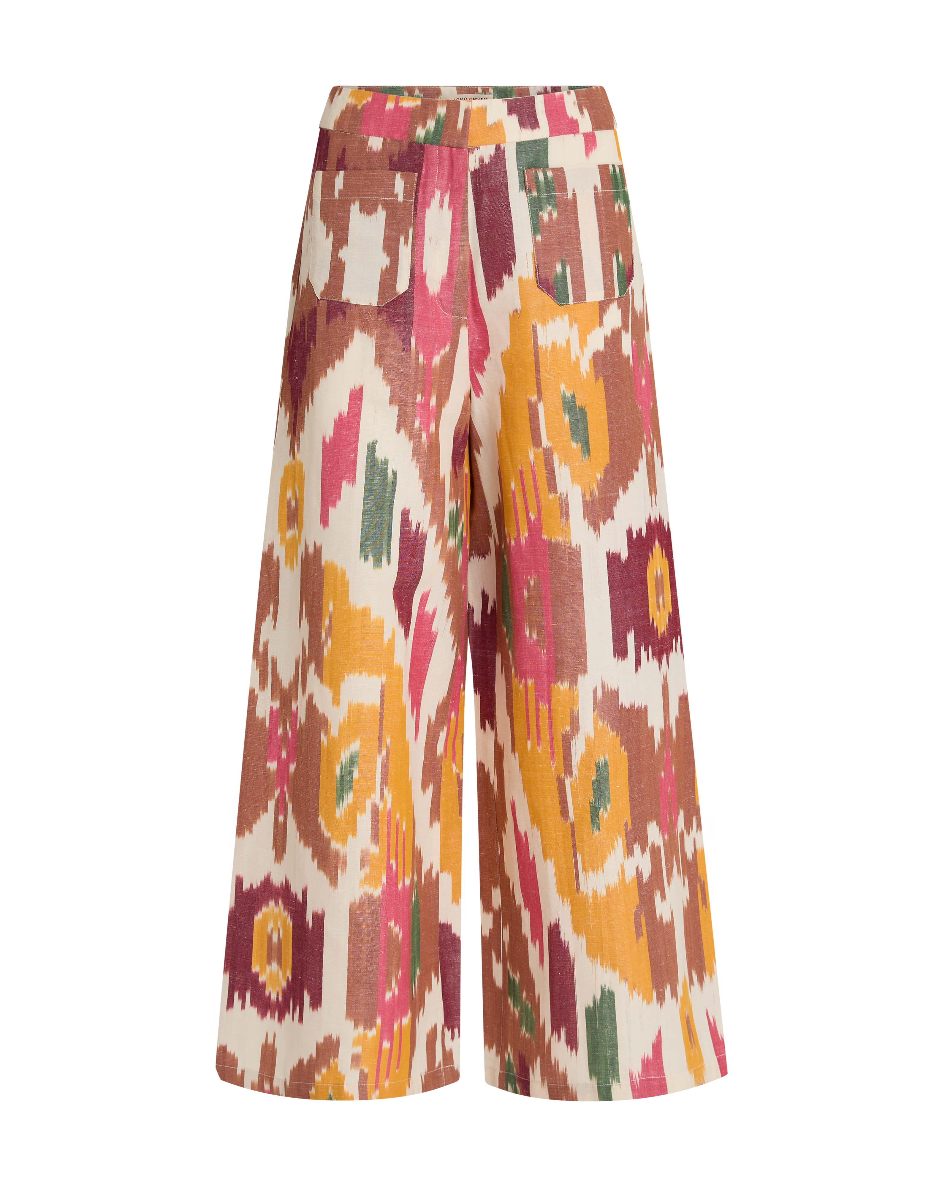 Adele Trousers in Watercolor Ikat