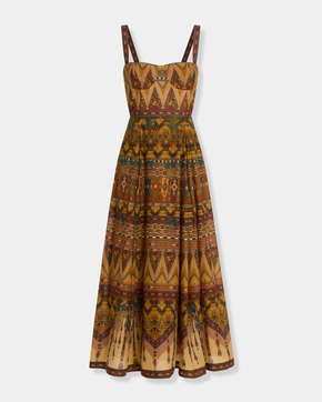 Valya Dress in Desert Print