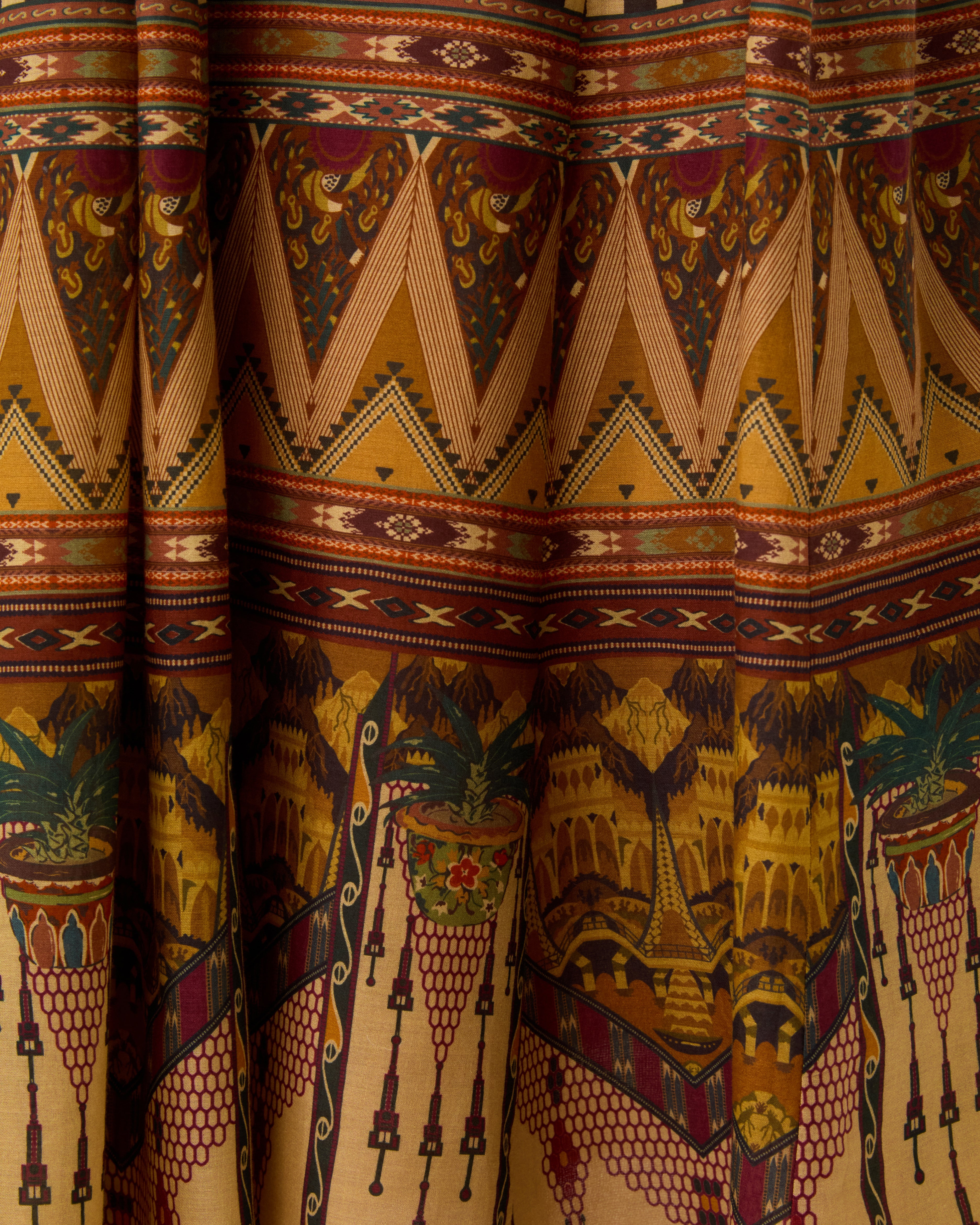 Valya Dress in Desert Print