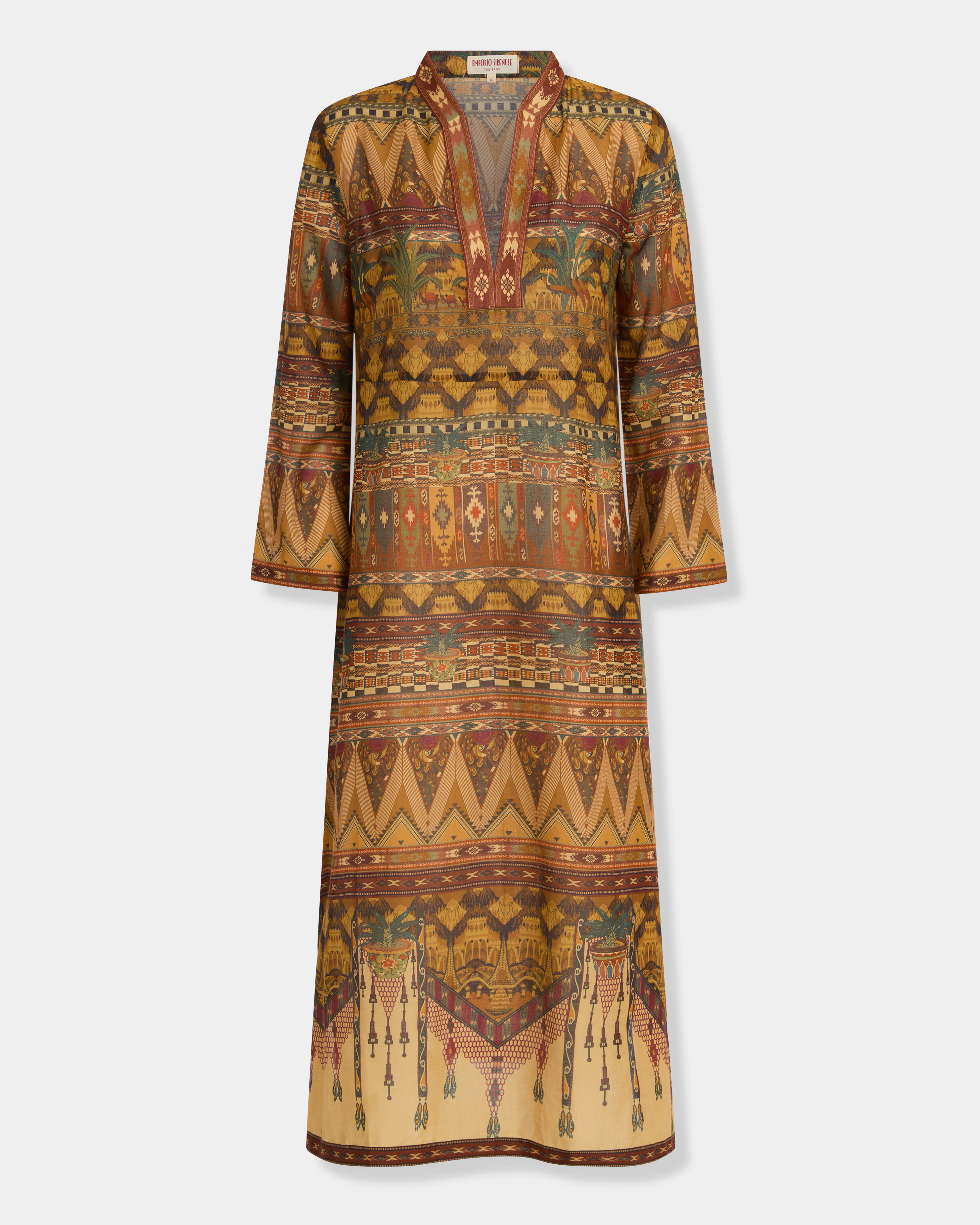 Giada Caftan in Desert Print
