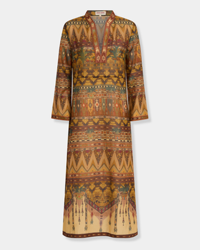 Giada Caftan in Desert Print
