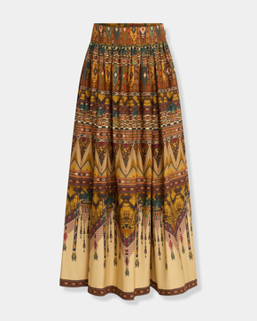 Ombretta Skirt in Desert Print