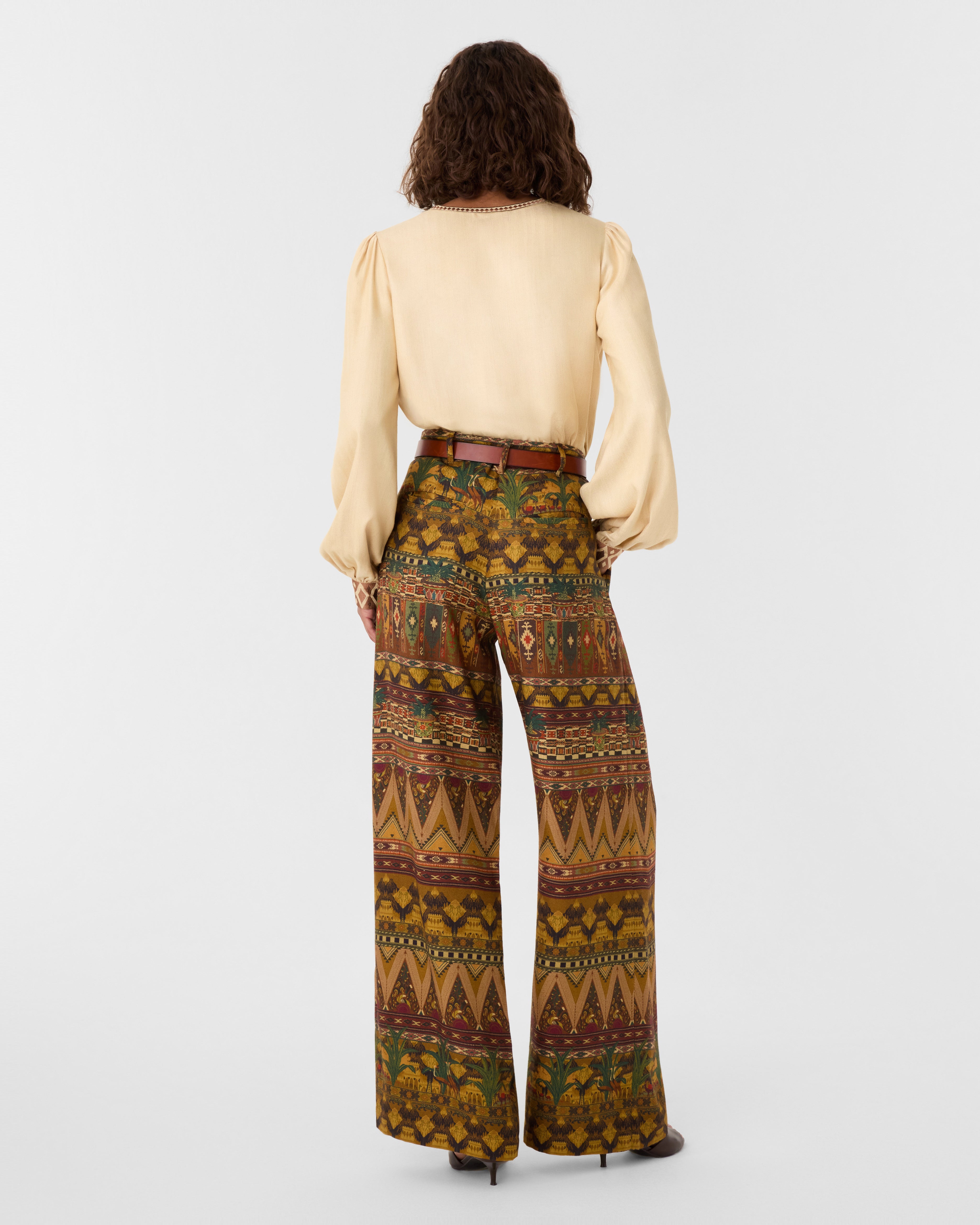 Annisa Trousers in Desert Print