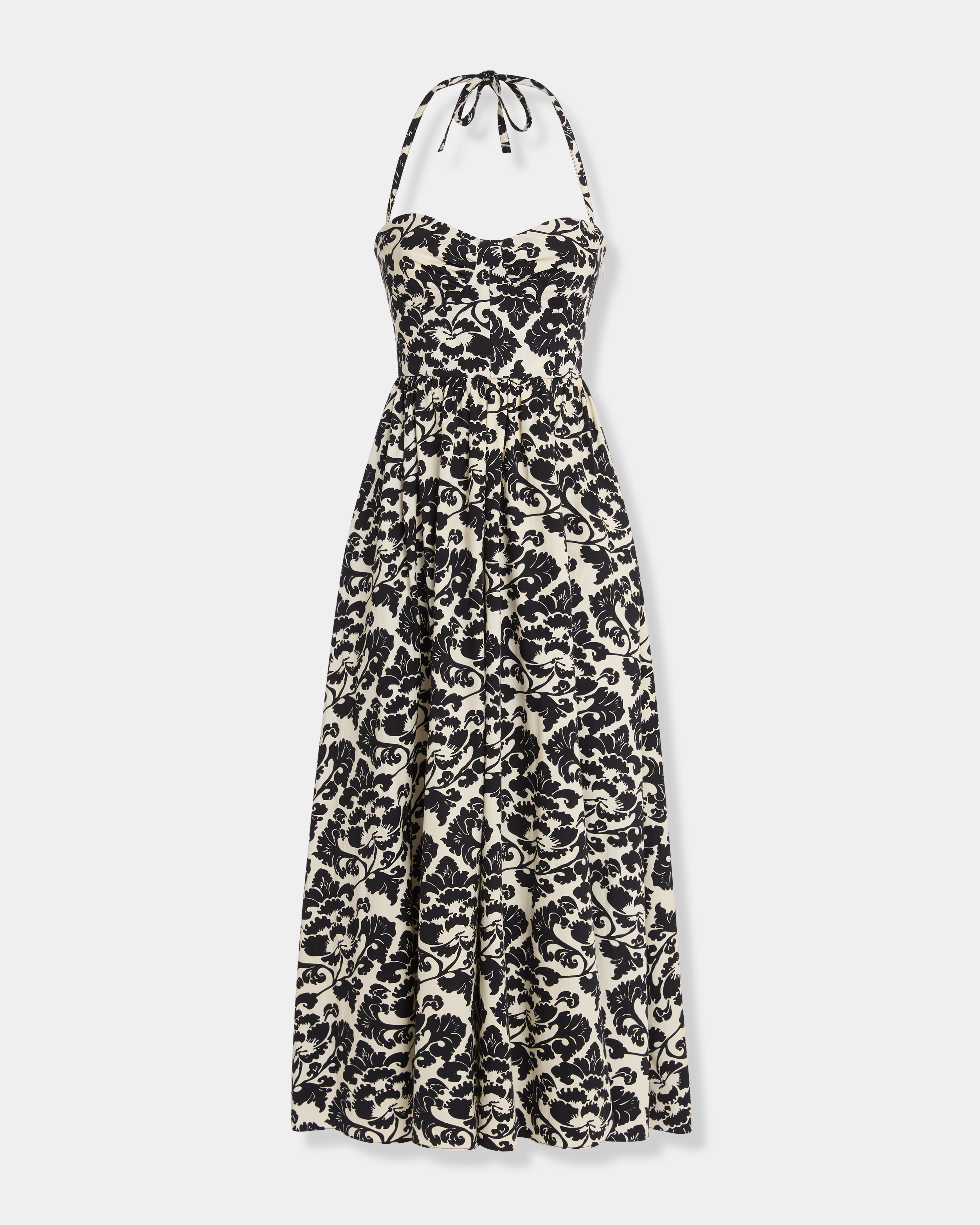 Johanna Dress in Lotus Flower Print