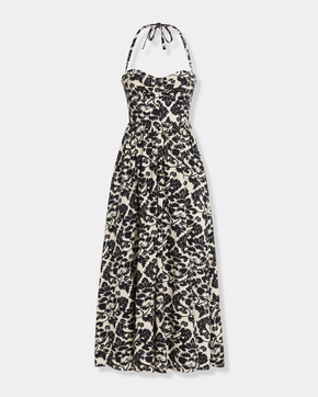 Johanna Dress in Lotus Flower Print