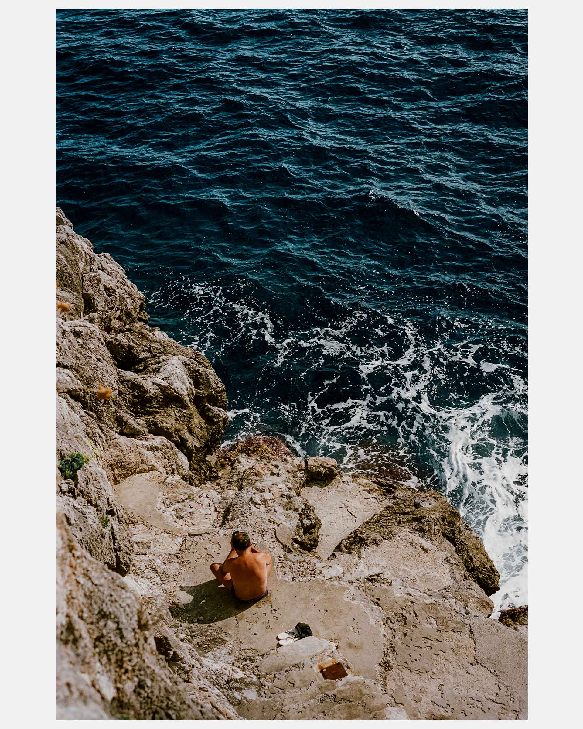 Positano Blues Cliff