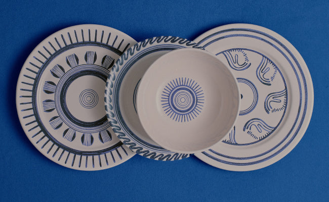 Luke Edward Hall Dessert Plate
