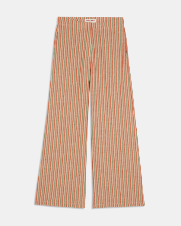 Artemisia Seventies's Stripes Pants Pink